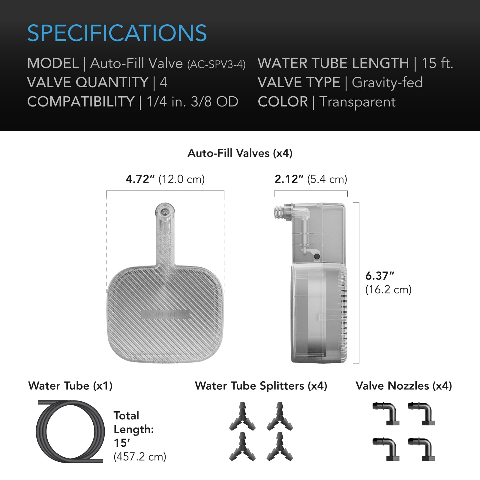 ac-infinity-auto-fill-upgrade-valve-kit-4-pack-for-self-watering-bases-gravity-p image 6