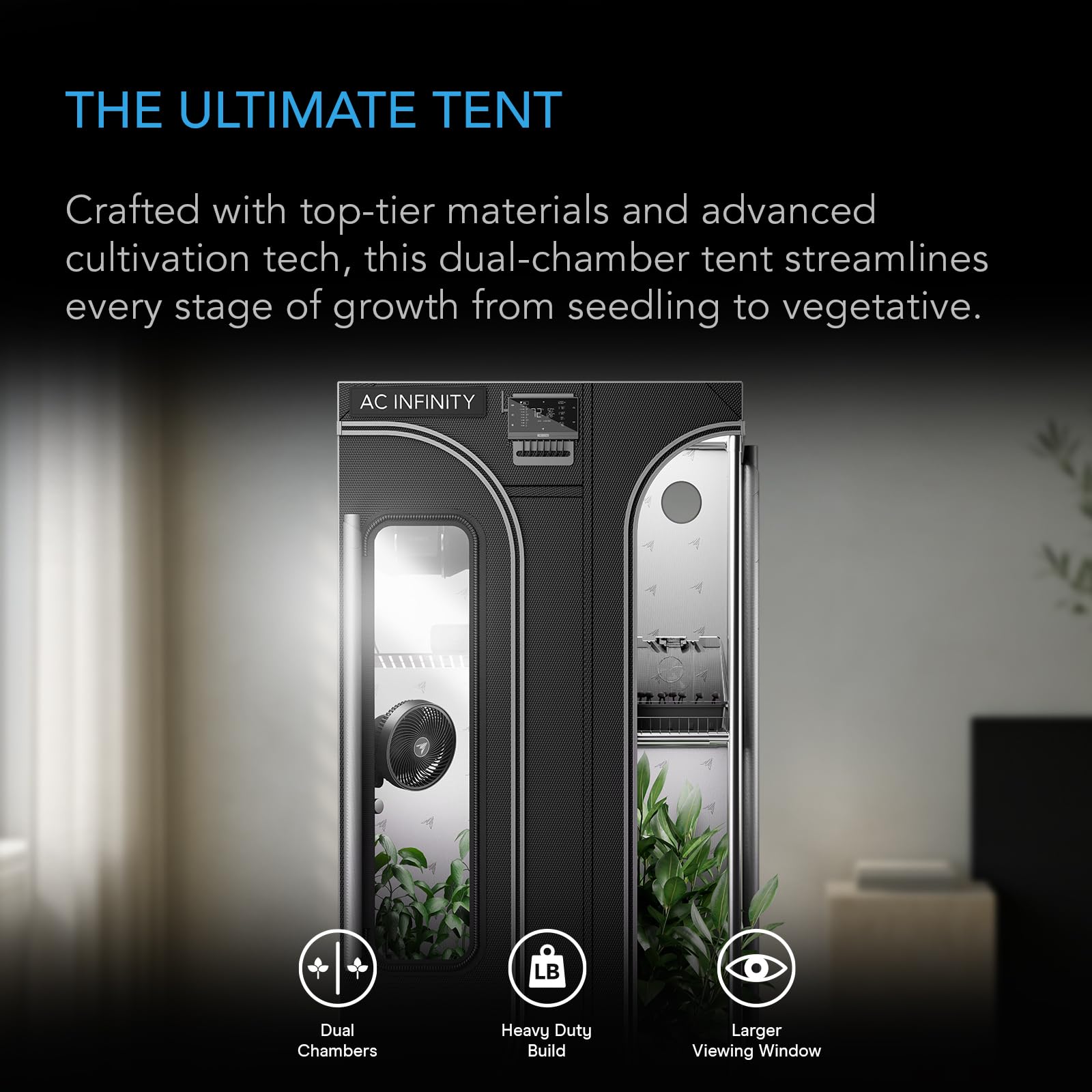 ac-infinity-cloudlab-632d-2-in-1-advance-grow-tent-3x2-36-x24-x72 image 3