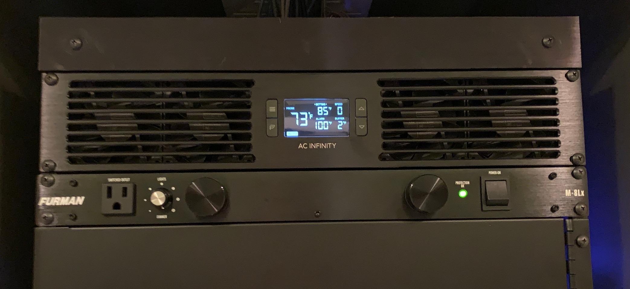 Keeps my rack cool