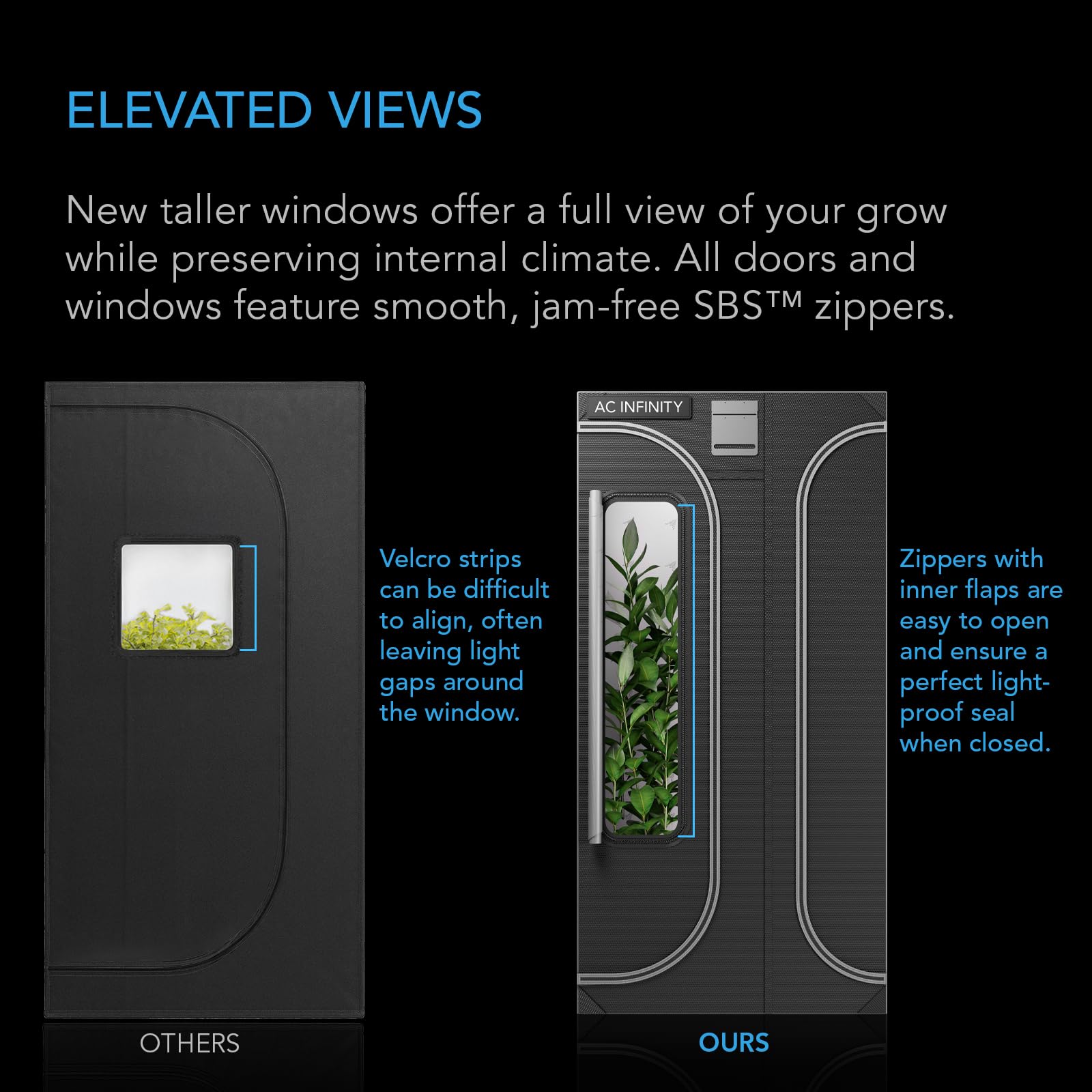 ac-infinity-cloudlab-632d-2-in-1-advance-grow-tent-3x2-36-x24-x72 image 5