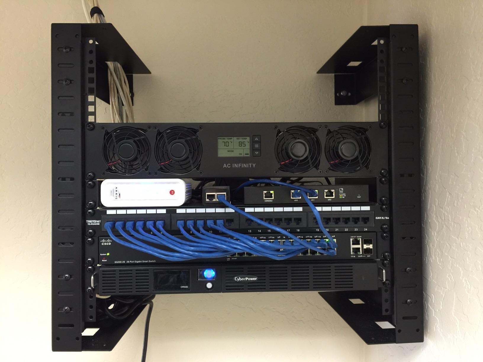 Keeps my rack cool