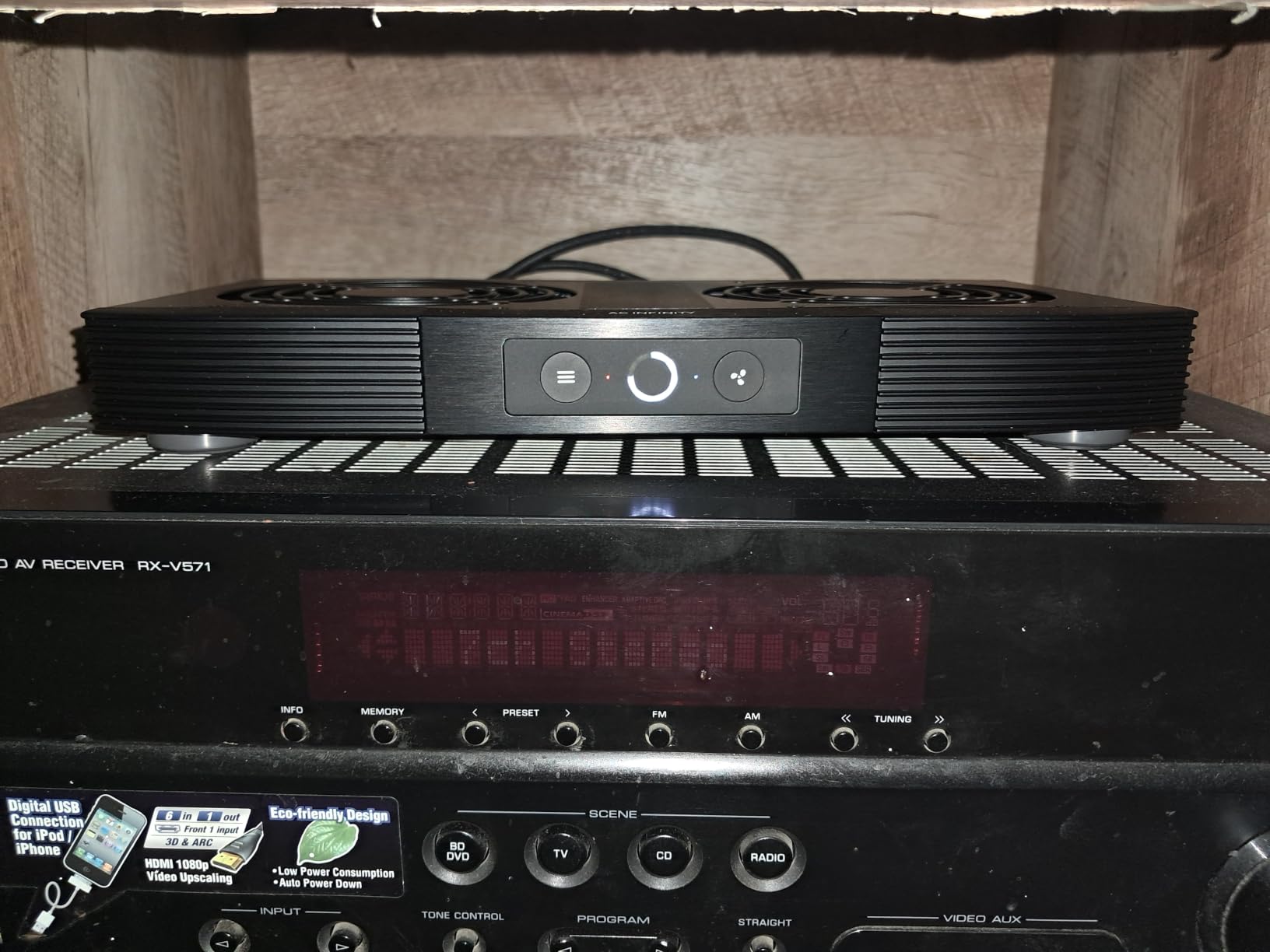 Keeps my amp cool