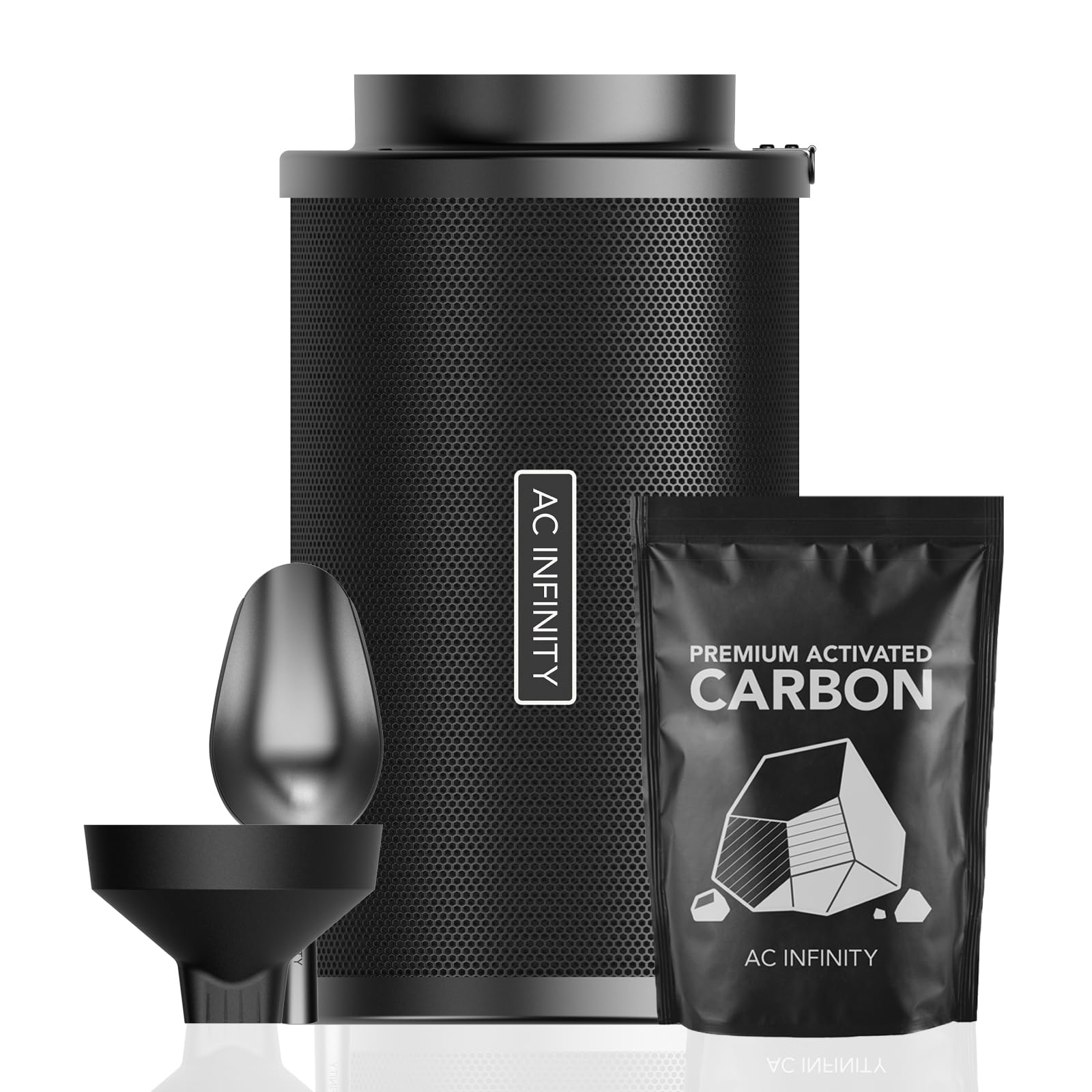 ac-infinity-refillable-carbon-filter-kit-8-with-additional-refill-reusable-charc image 1