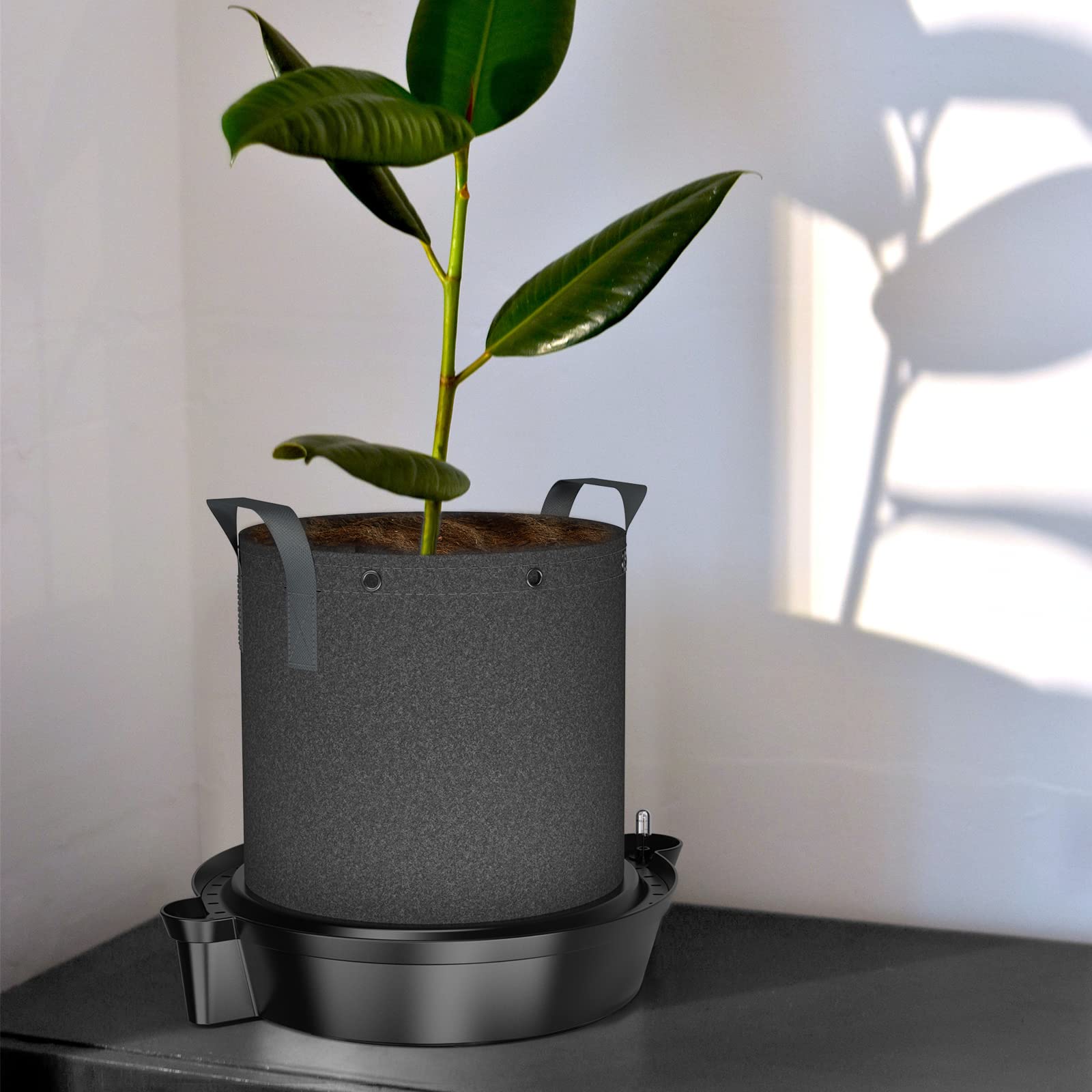 ac-infinity-self-watering-fabric-pot-base-4-pack-auto-irrigation-with-reservoir- image 7