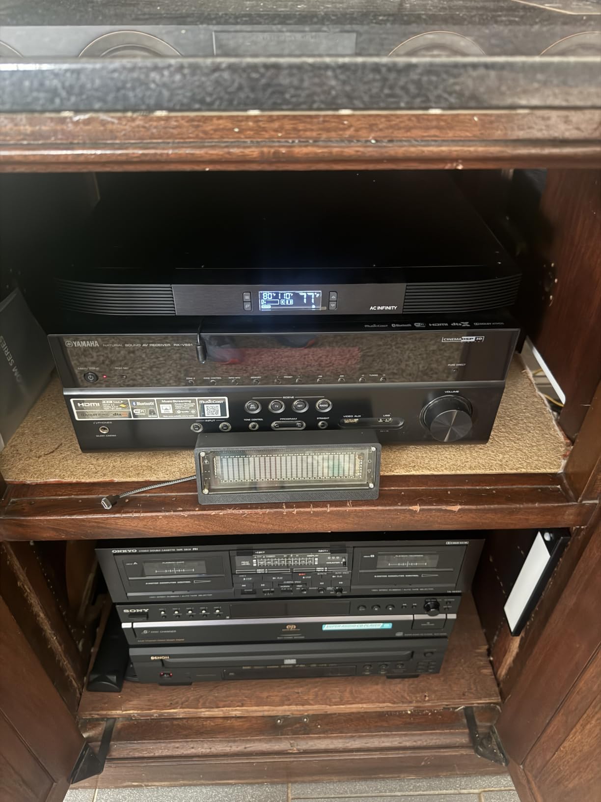 Excellent for AV cabinets