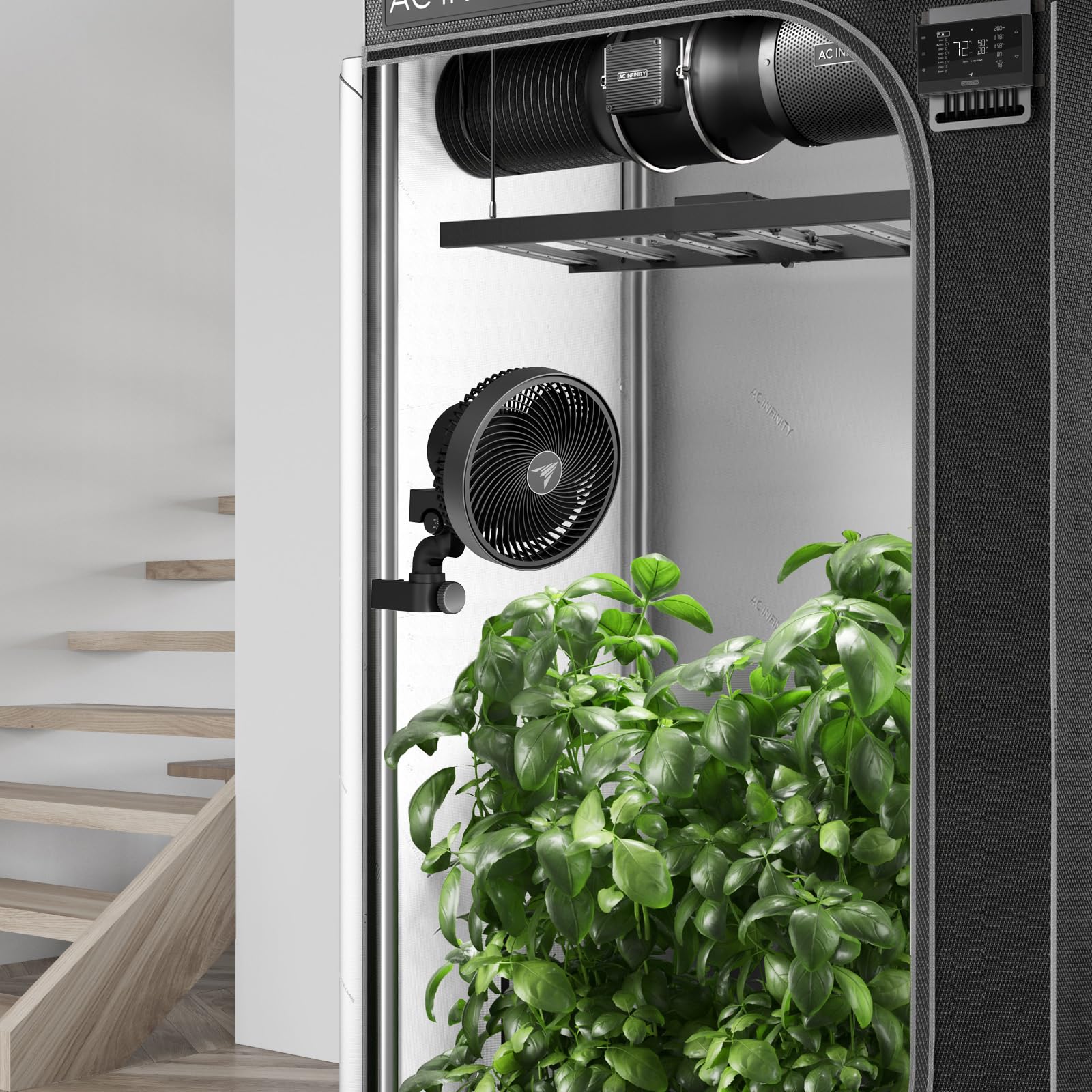 ac-infinity-cloudray-s6-grow-tent-clip-fan-6-with-ec-motor-10-wind-speeds-10-osc image 8