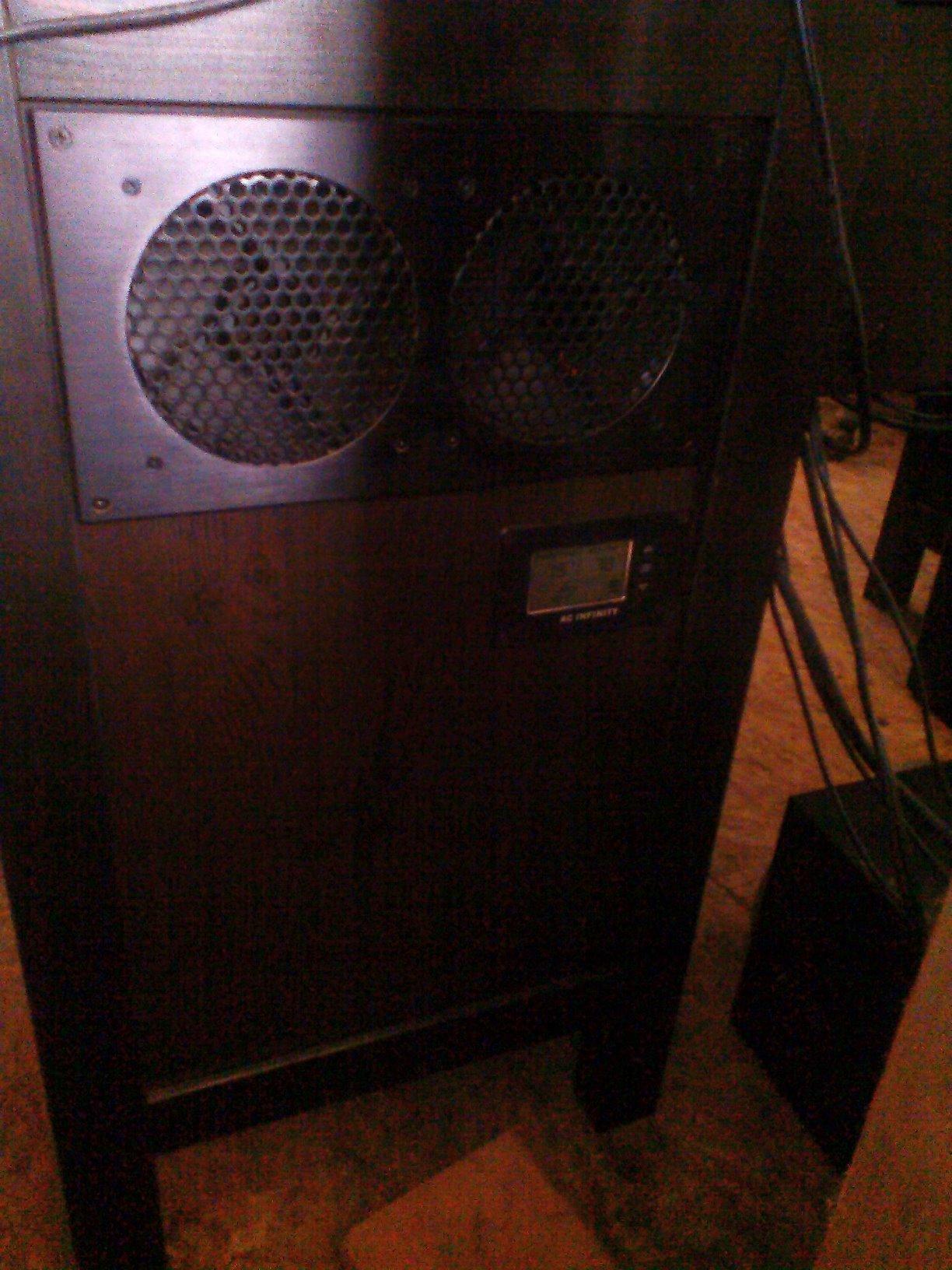 Top tier cooling