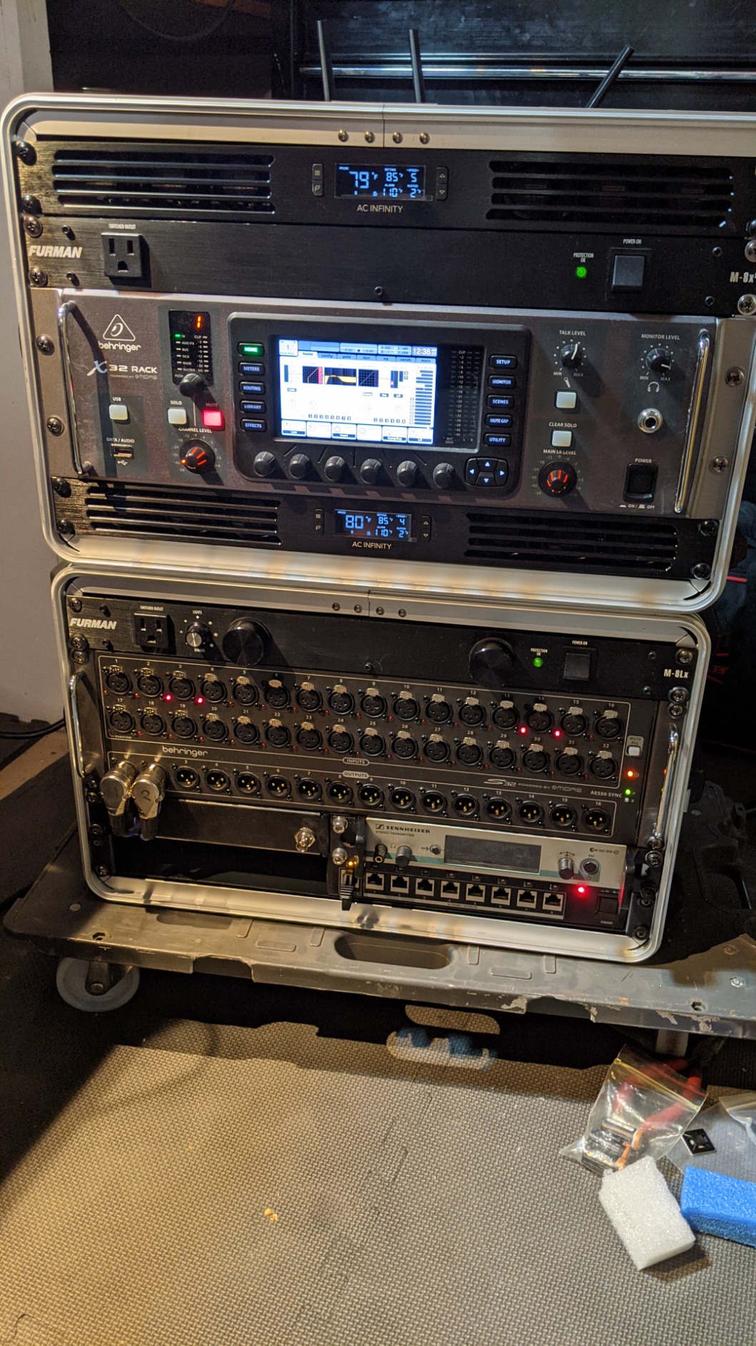 Perfect for a small rack
