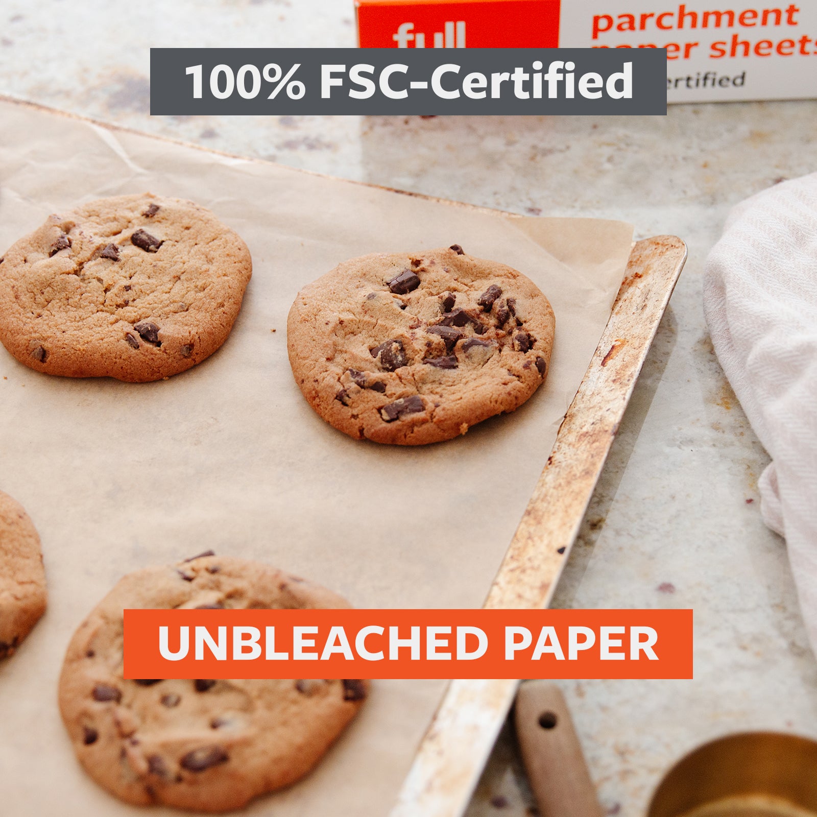full-circle-pre-cut-parchment-paper-sheets-24-count image 3
