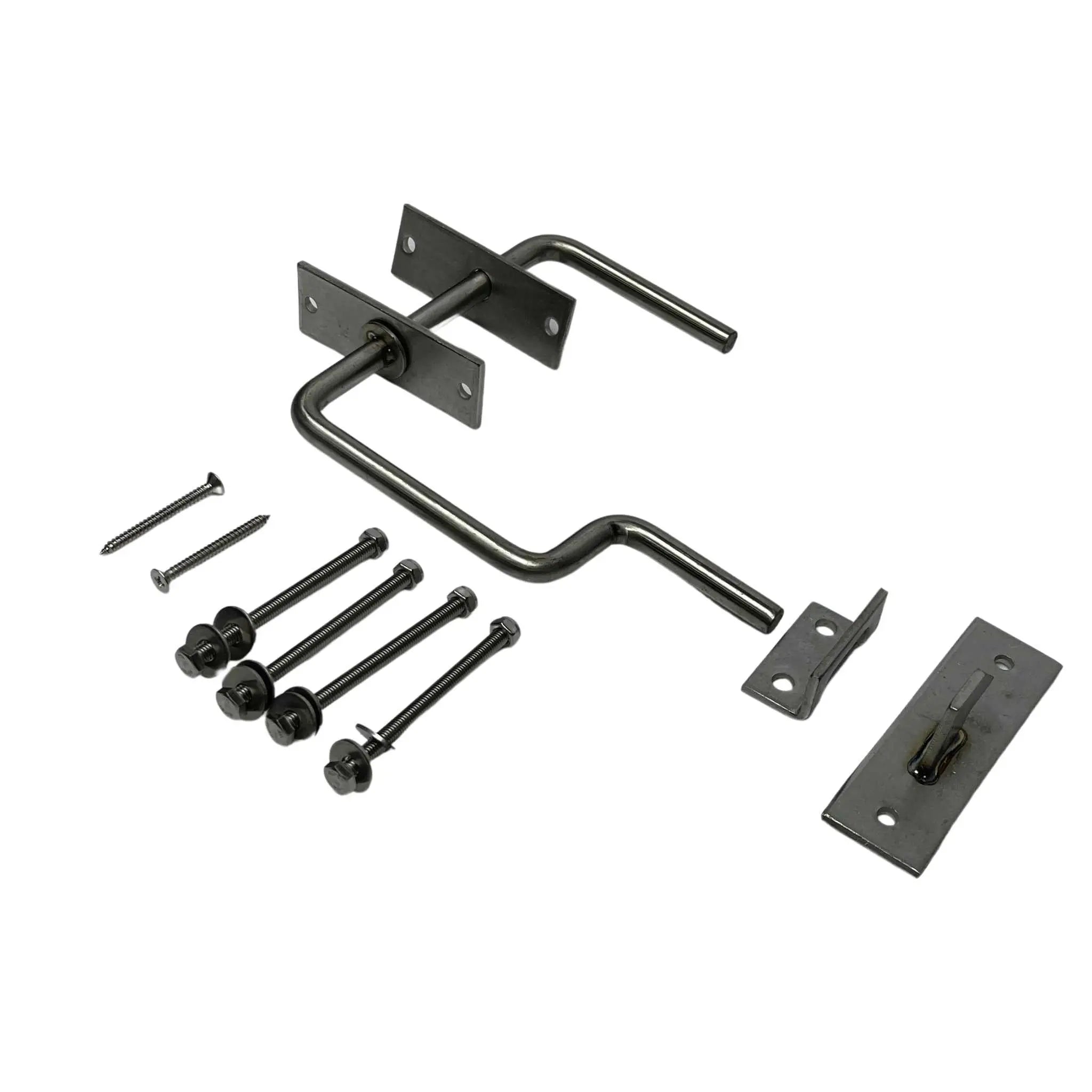 bootstrap-farmer-greenhouse-door-latch-kit-heavy-duty-stainless-steel-double-sid image 1