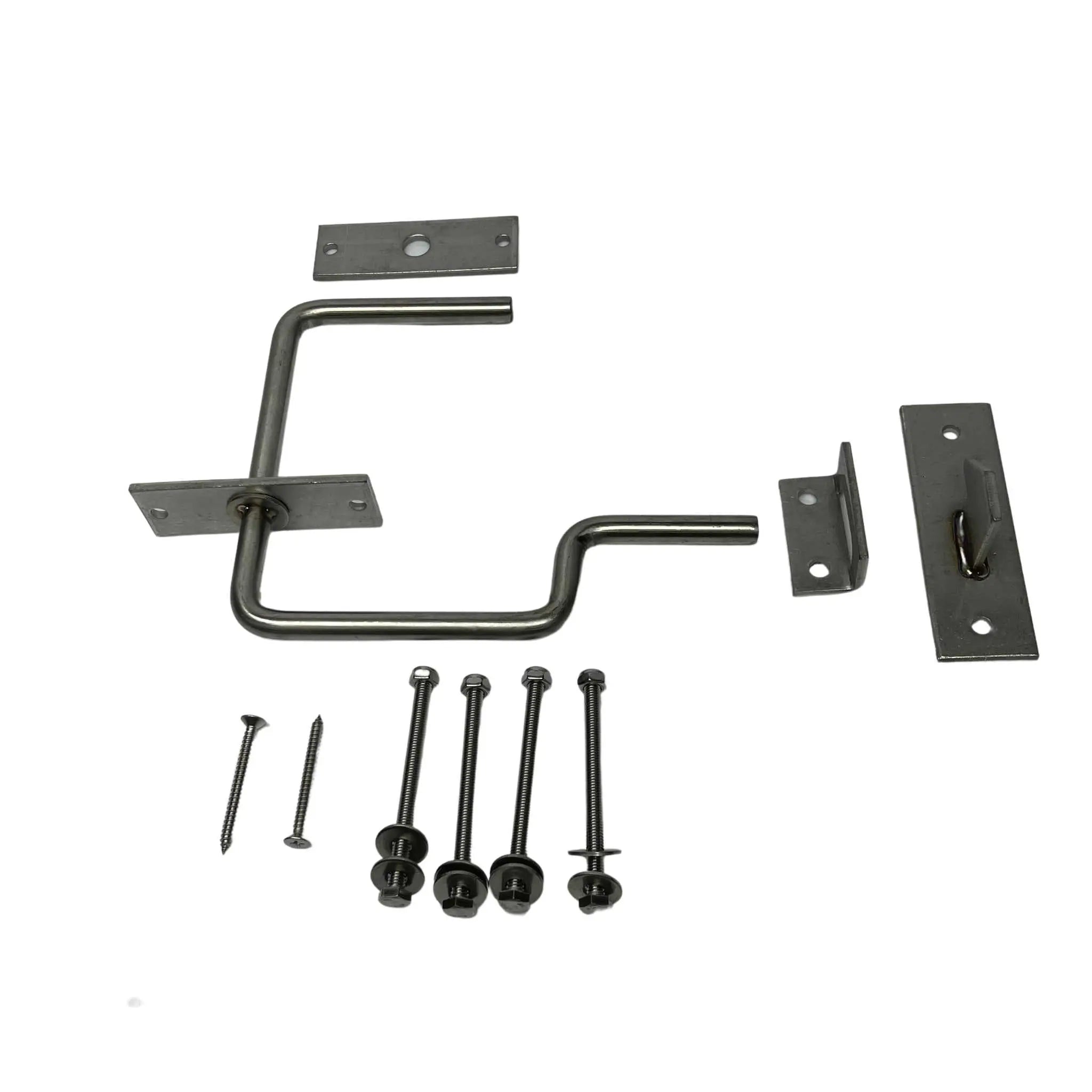 bootstrap-farmer-greenhouse-door-latch-kit-heavy-duty-stainless-steel-double-sid image 2