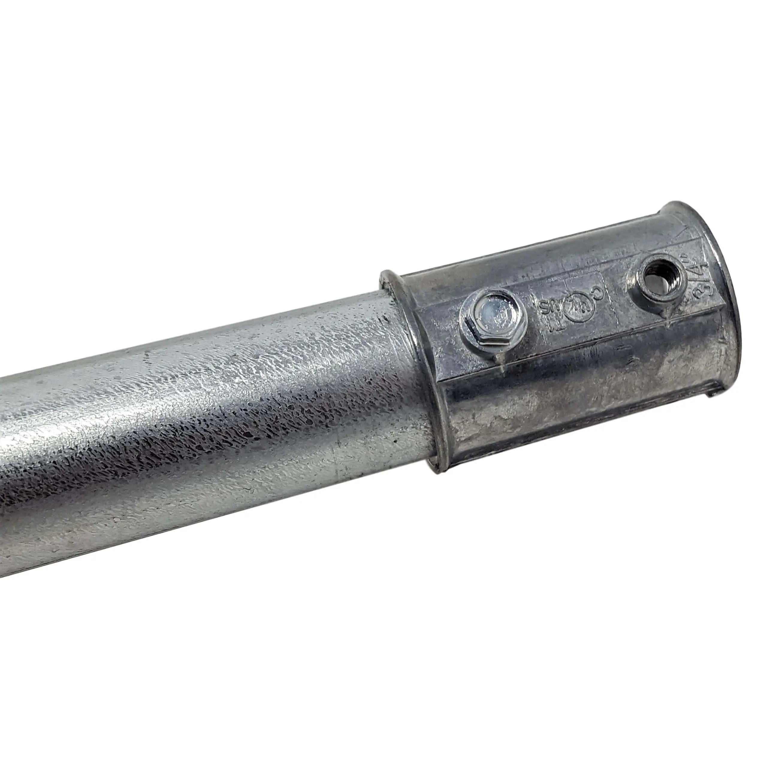 bootstrap-farmer-die-cast-emt-coupling-3-4-zinc-plated-steel-with-pre-drilled-ho image 2