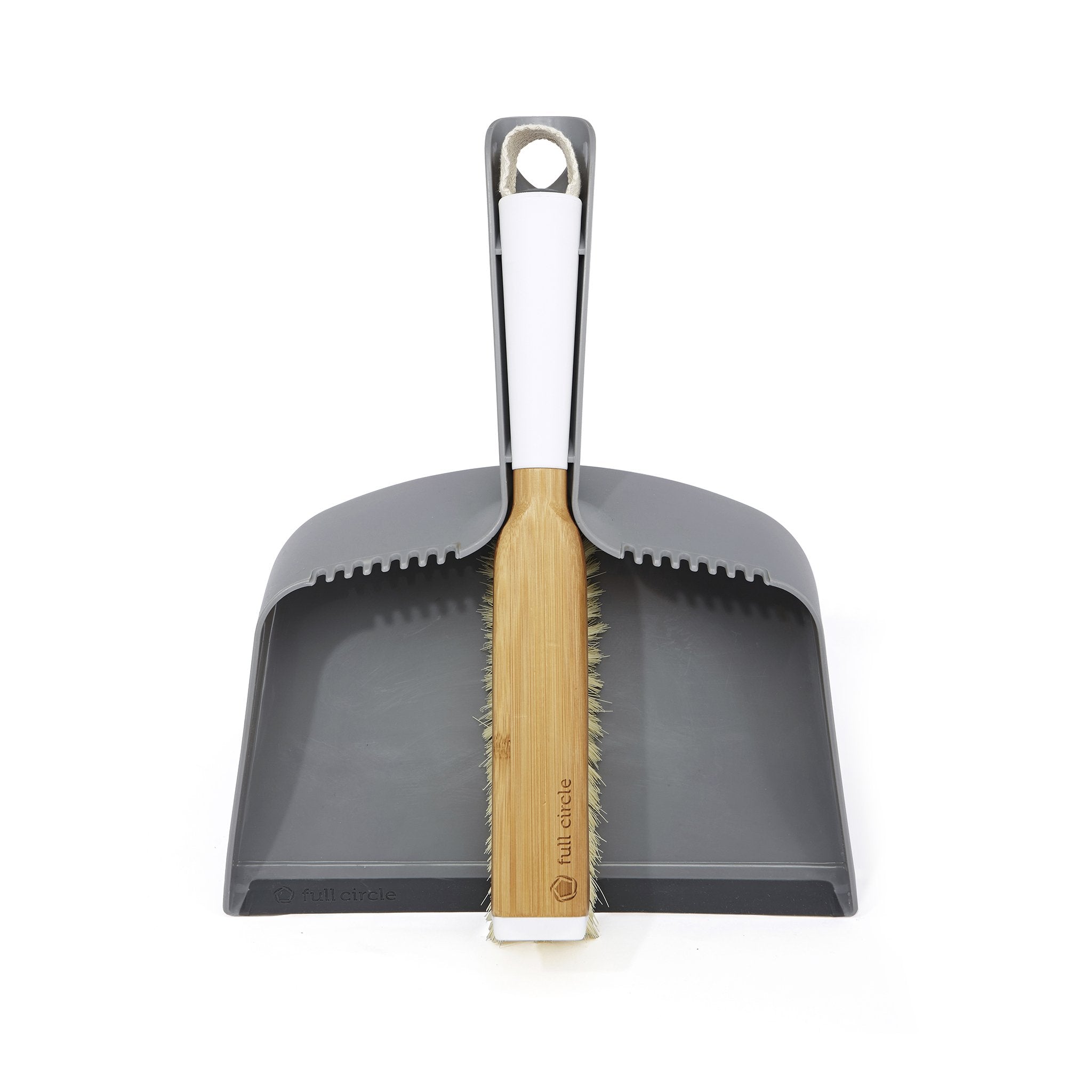 full-circle-mega-mess-dustpan-set-with-scraper-and-comb image 1