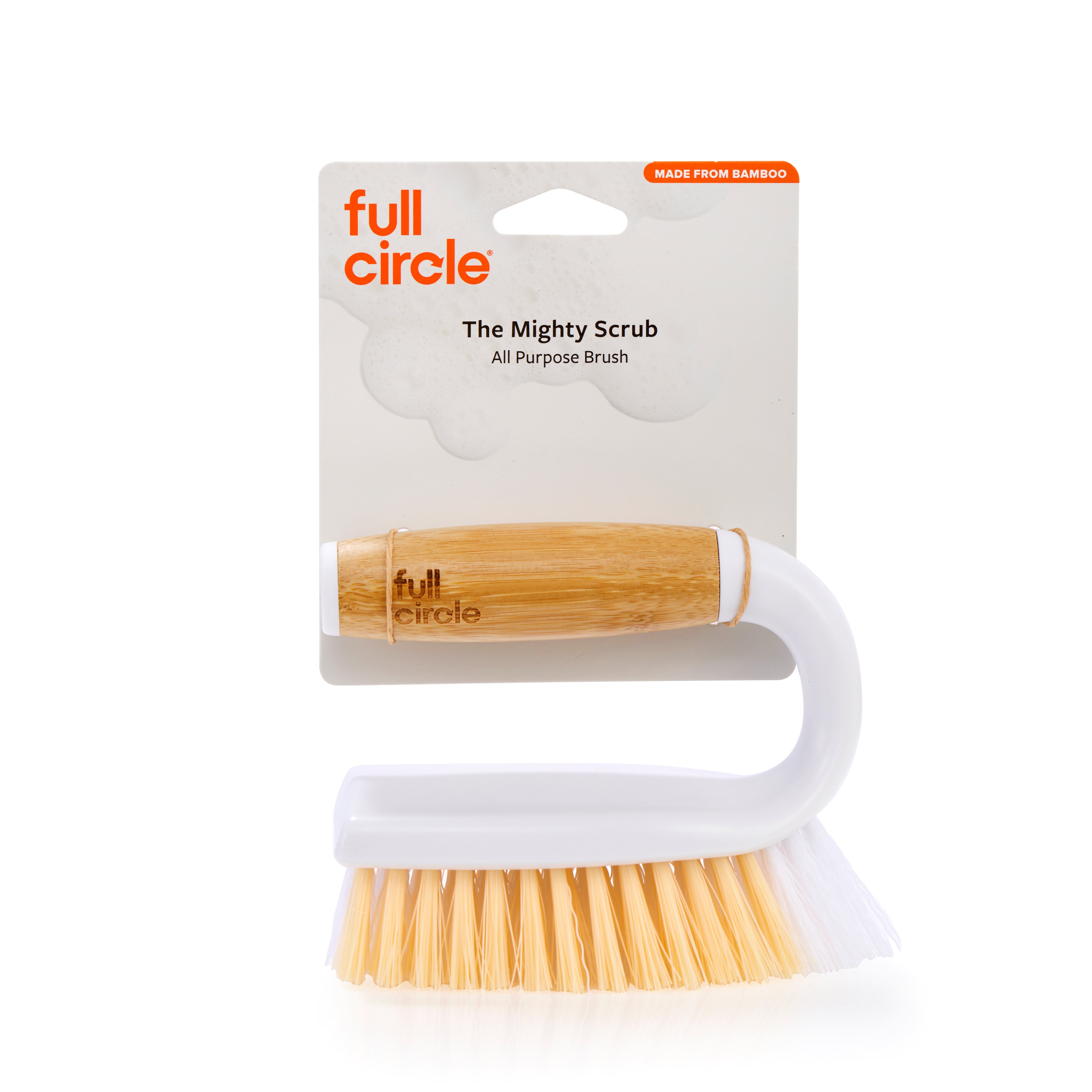 full-circle-the-mighty-scrub-all-purpose-brush-with-bamboo-handle image 4