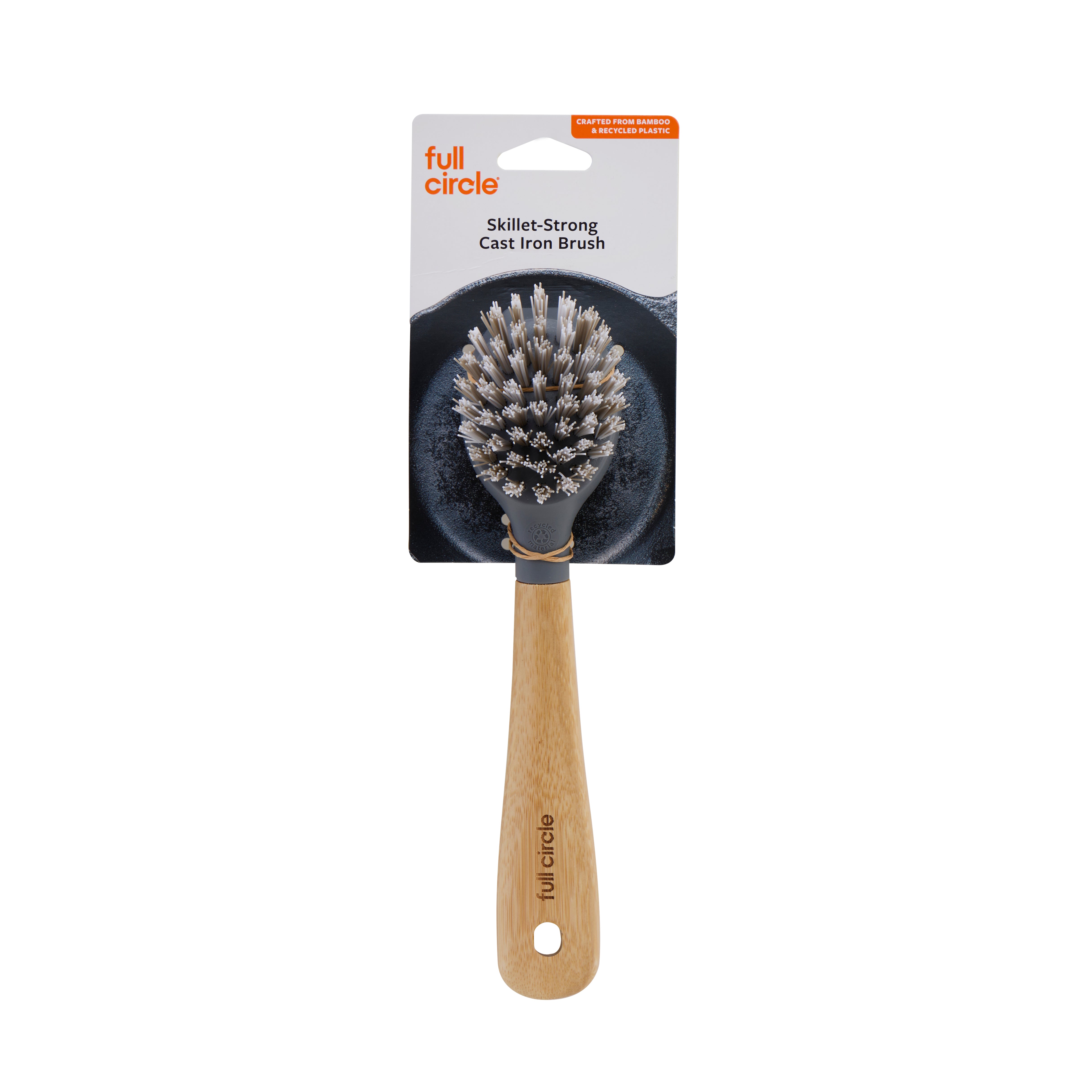 full-circle-skillet-strong-cast-iron-brush-heavy-duty-scraper-brush-for-cast-iro image 2