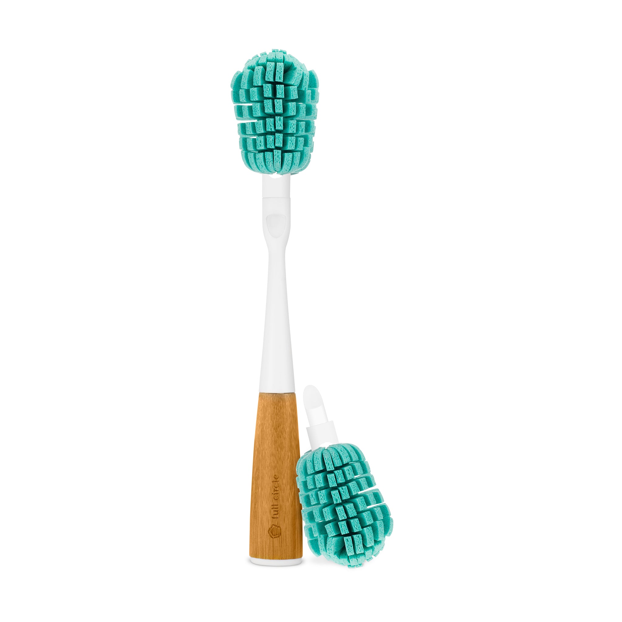 full-circle-glass-act-cleaning-wand-bamboo-handle-with-replaceable-sponge-head image 4