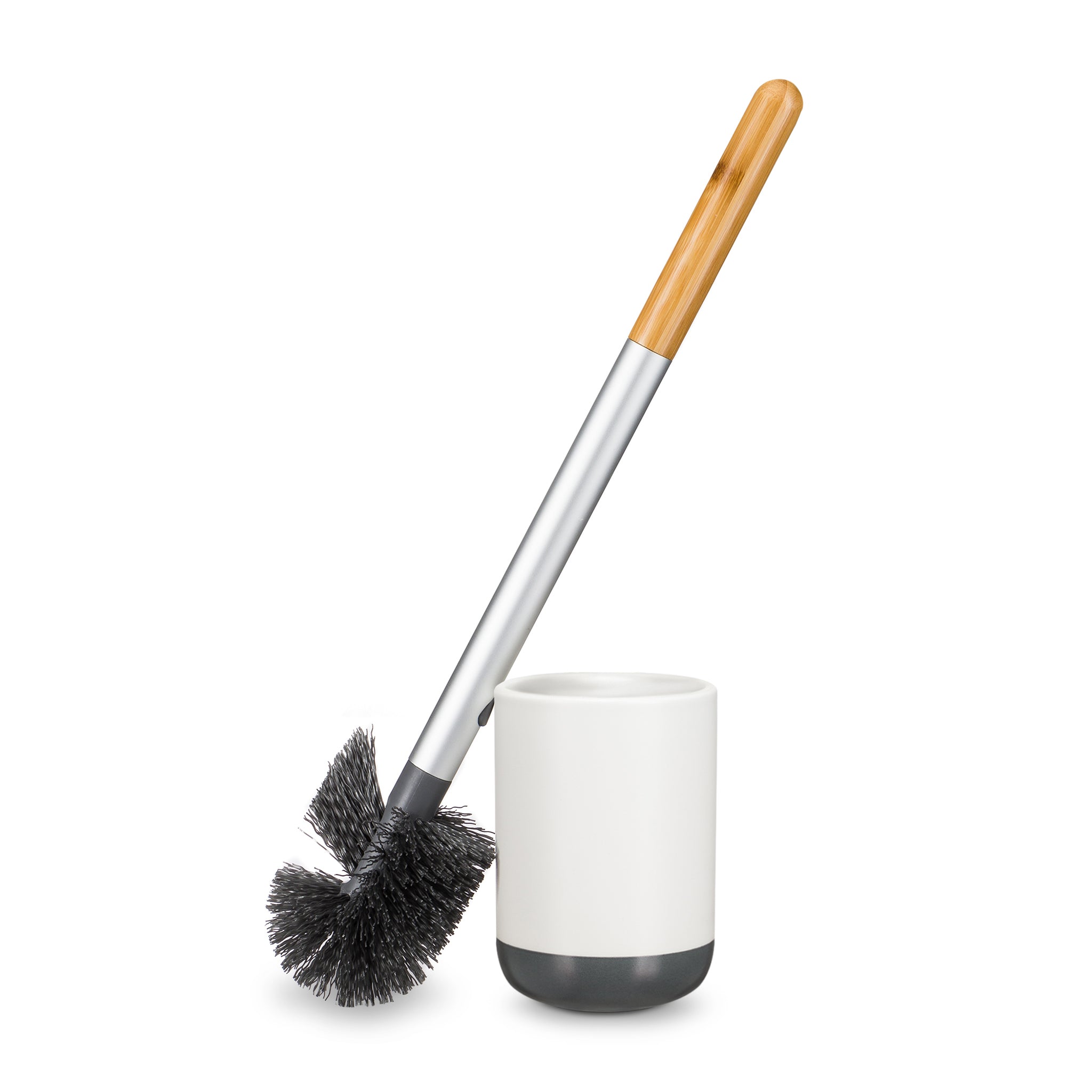 full-circle-scrub-queen-toilet-brush-refill-with-dry-earth-stone-holder image 2
