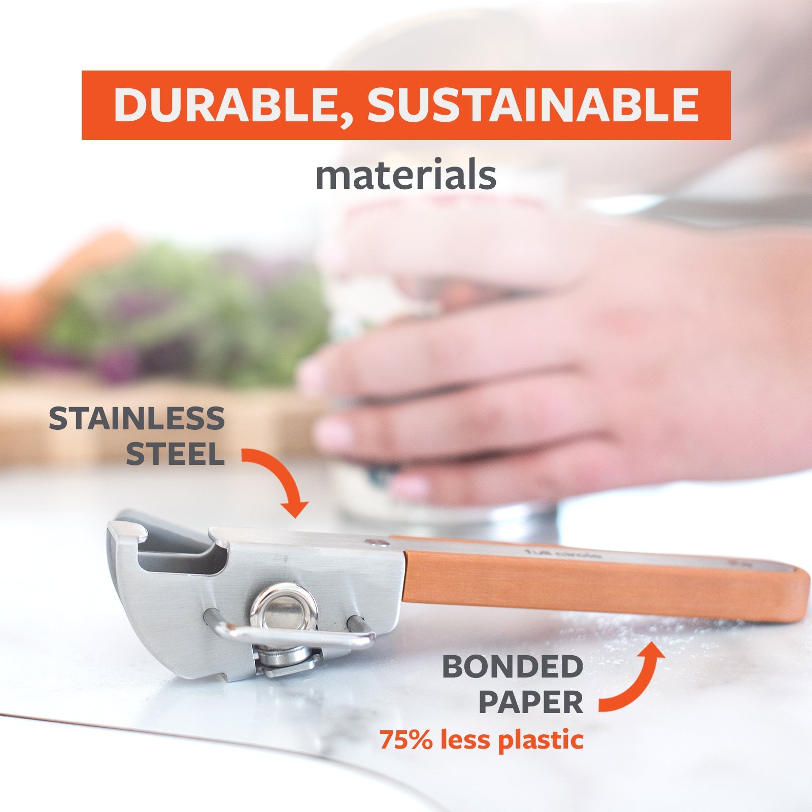 full-circle-kitchen-basics-4-piece-tool-set-wood-composite-handles-stainless-ste image 3