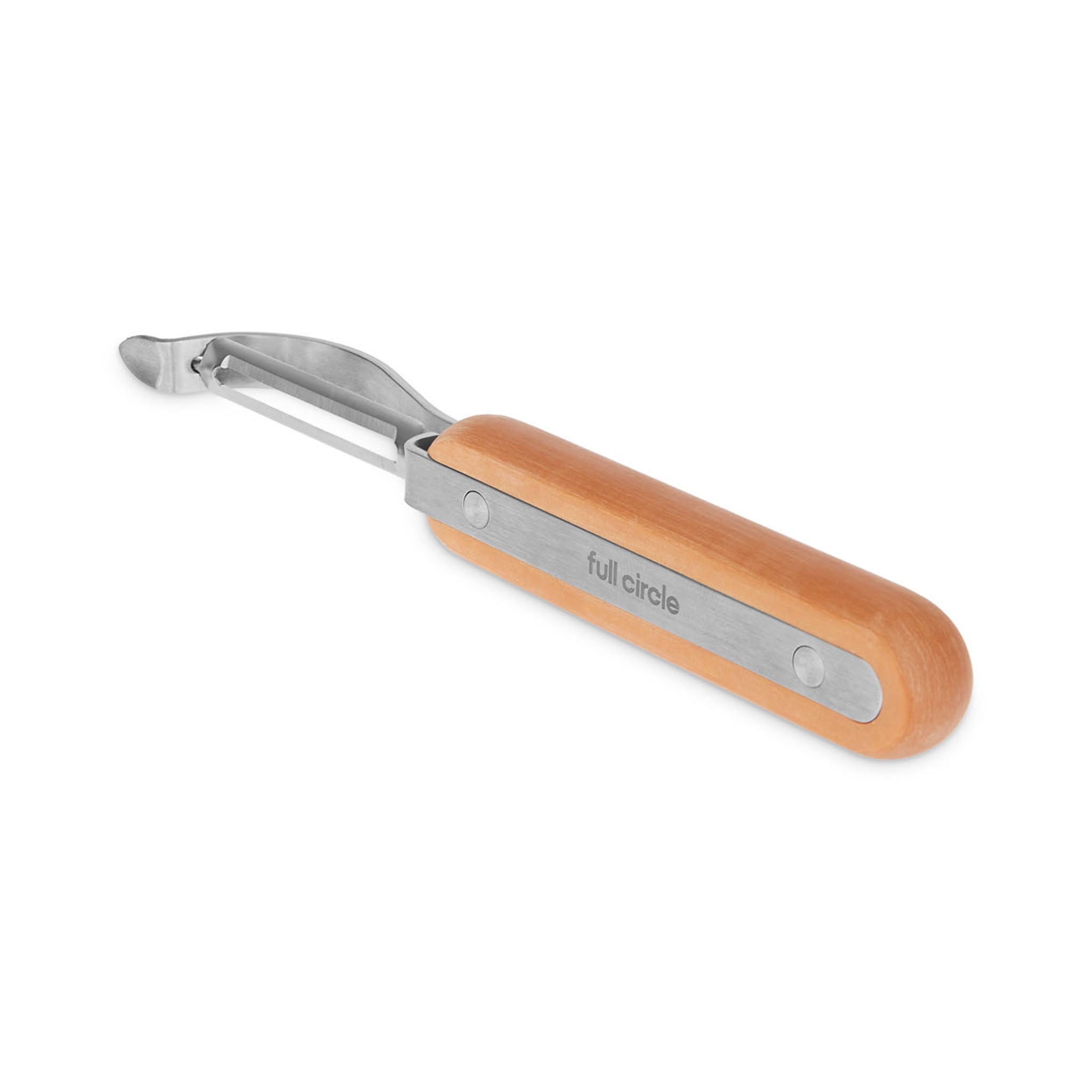 full-circle-kitchen-basics-4-piece-tool-set-wood-composite-handles-stainless-ste image 7