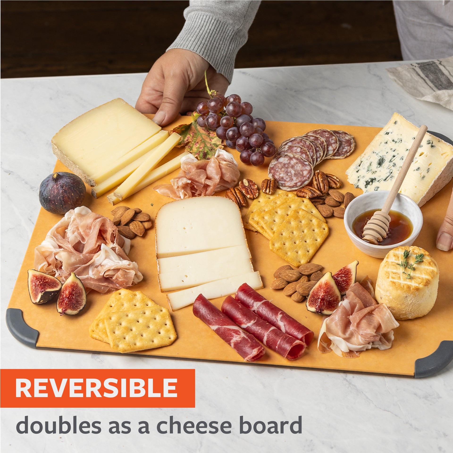 full-circle-better-than-wood-4-piece-cutting-board-set-with-stand-antibacterial- image 6