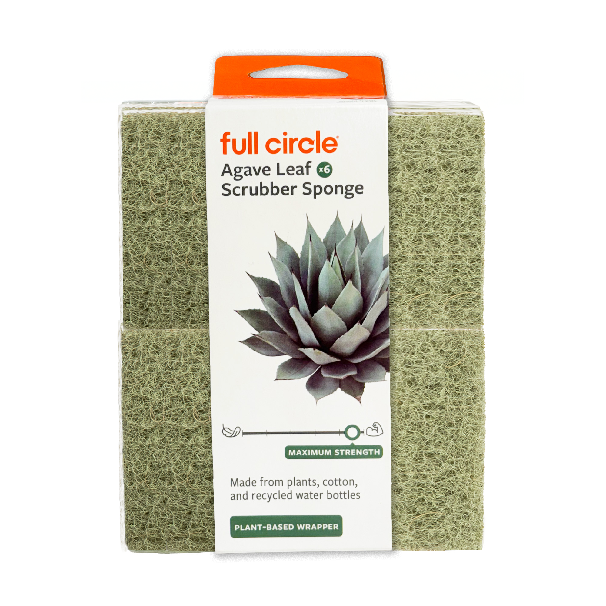 full-circle-agave-leaf-scrubber-sponge image 5