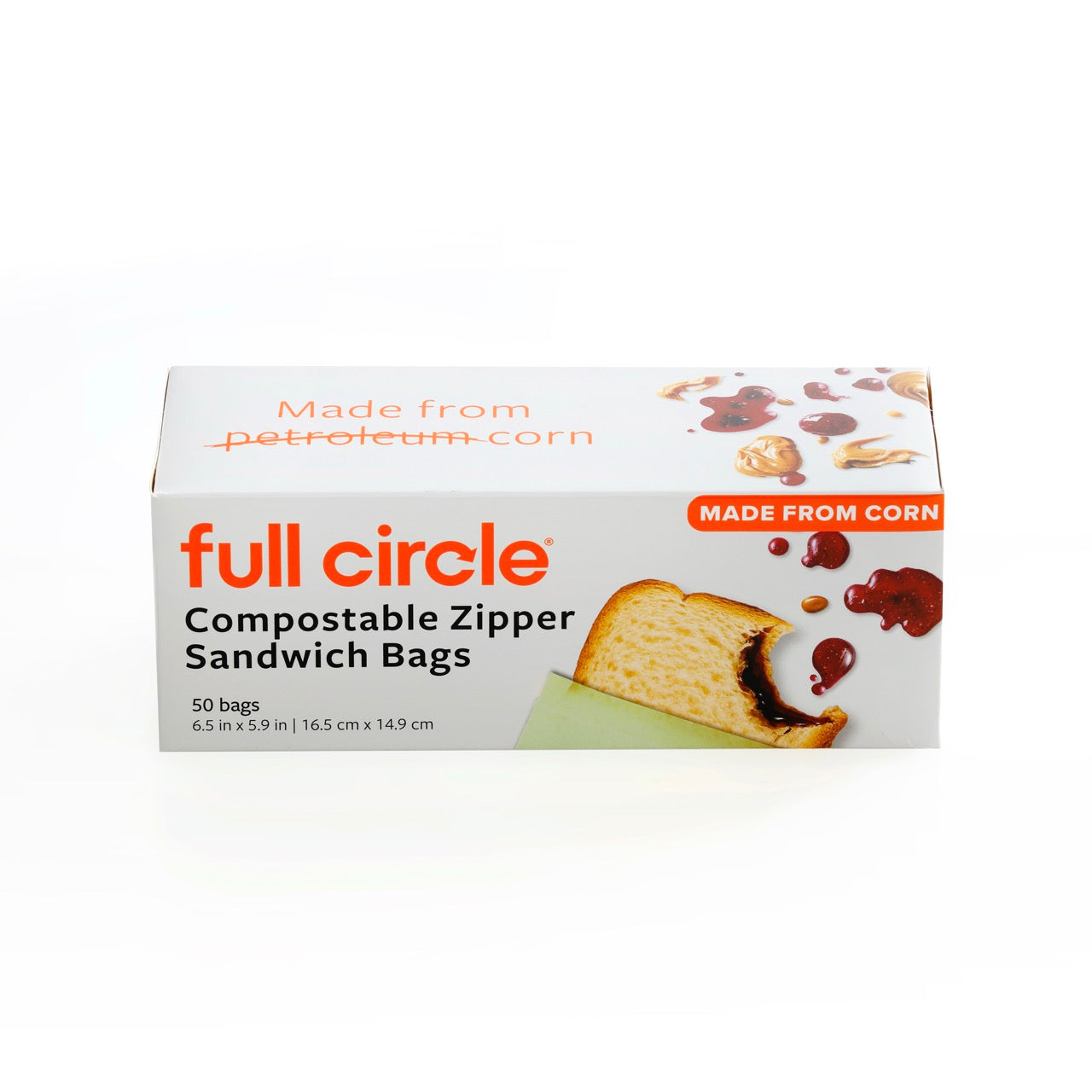 full-circle-compostable-zipper-sandwich-bags-bpi-certified-eco-friendly-storage image 3