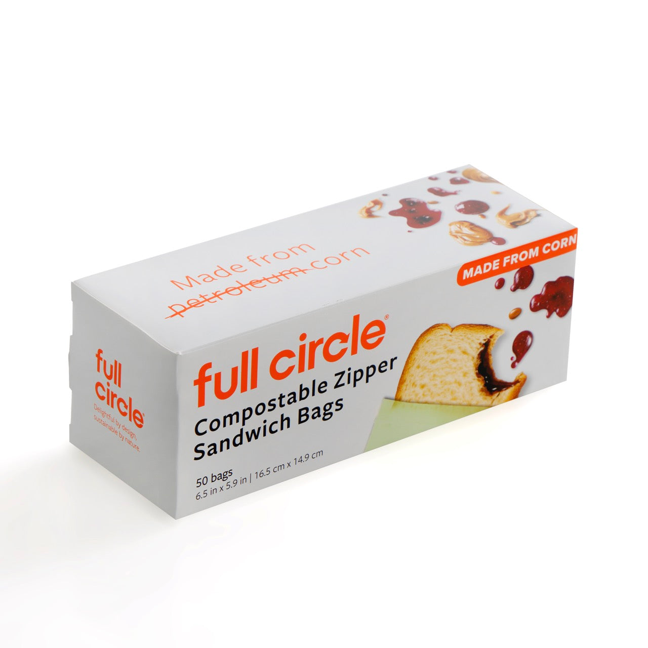 full-circle-compostable-zipper-sandwich-bags-bpi-certified-eco-friendly-storage image 4
