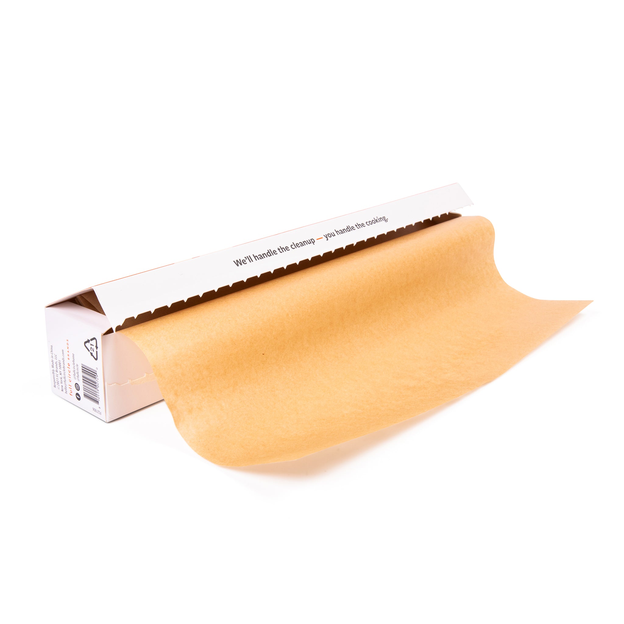 full-circle-parchment-paper-roll-70-sq-ft-fsc-certified-unbleached-non-stick-che image 5