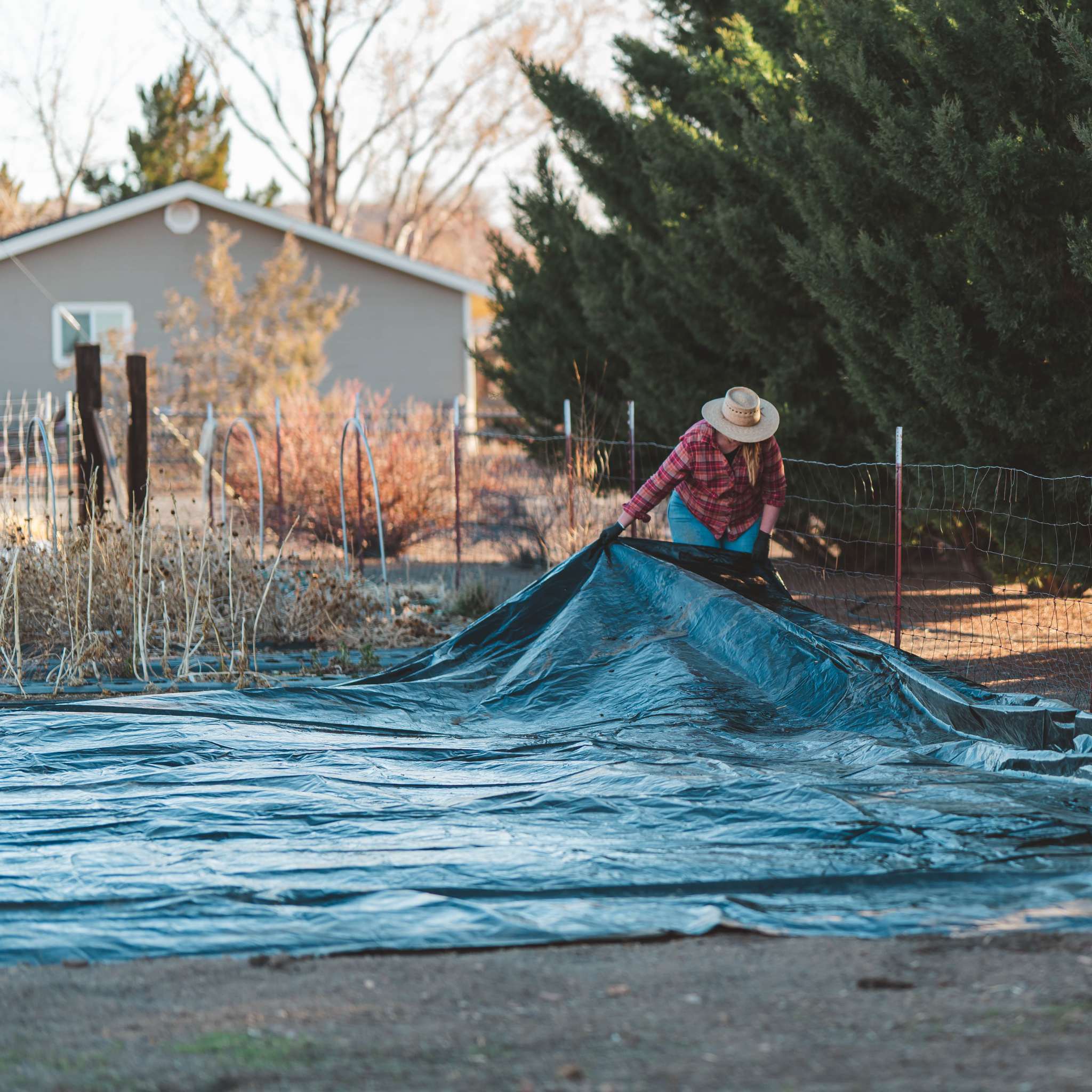 bootstrap-farmer-6-mil-reversible-black-white-silage-tarp-remnant-uv-resistant image 8