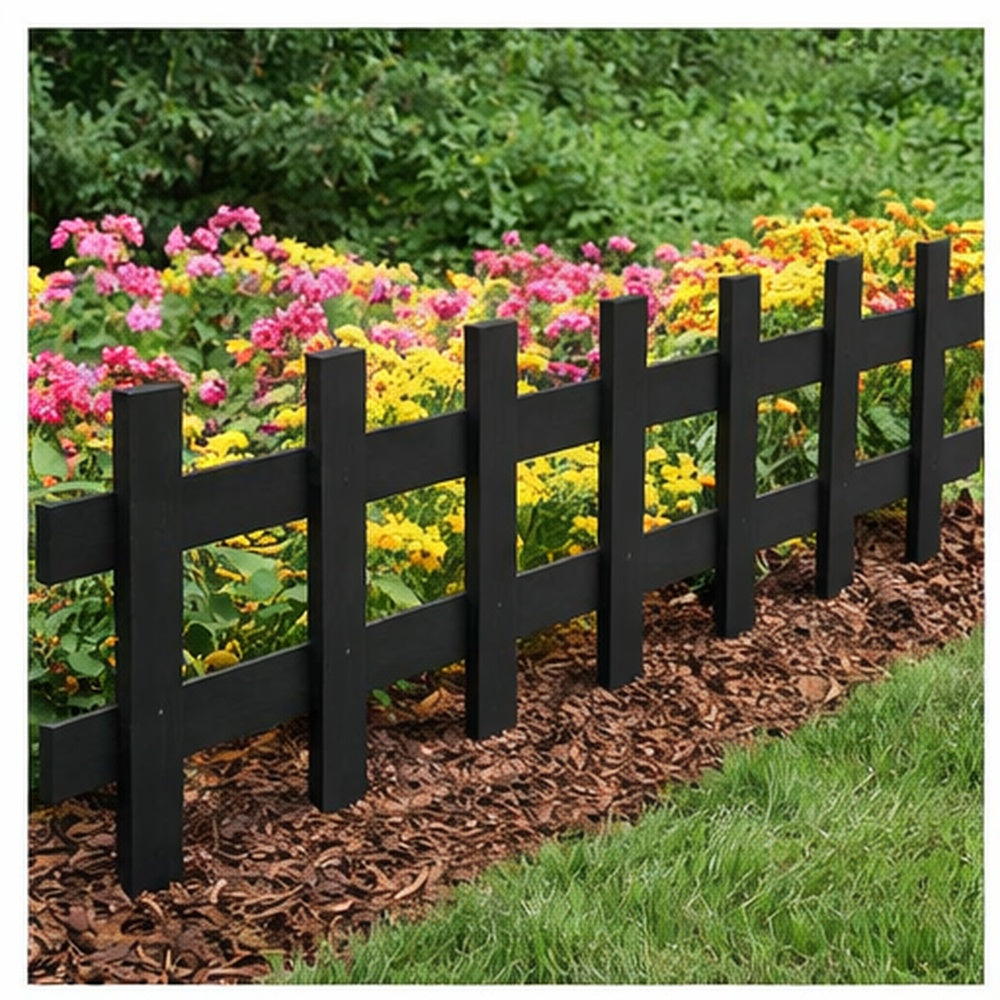 greenes-fence-black-wooden-garden-picket-fence-36-in-x-18-in-12-pack-rc75k-12pk image 2