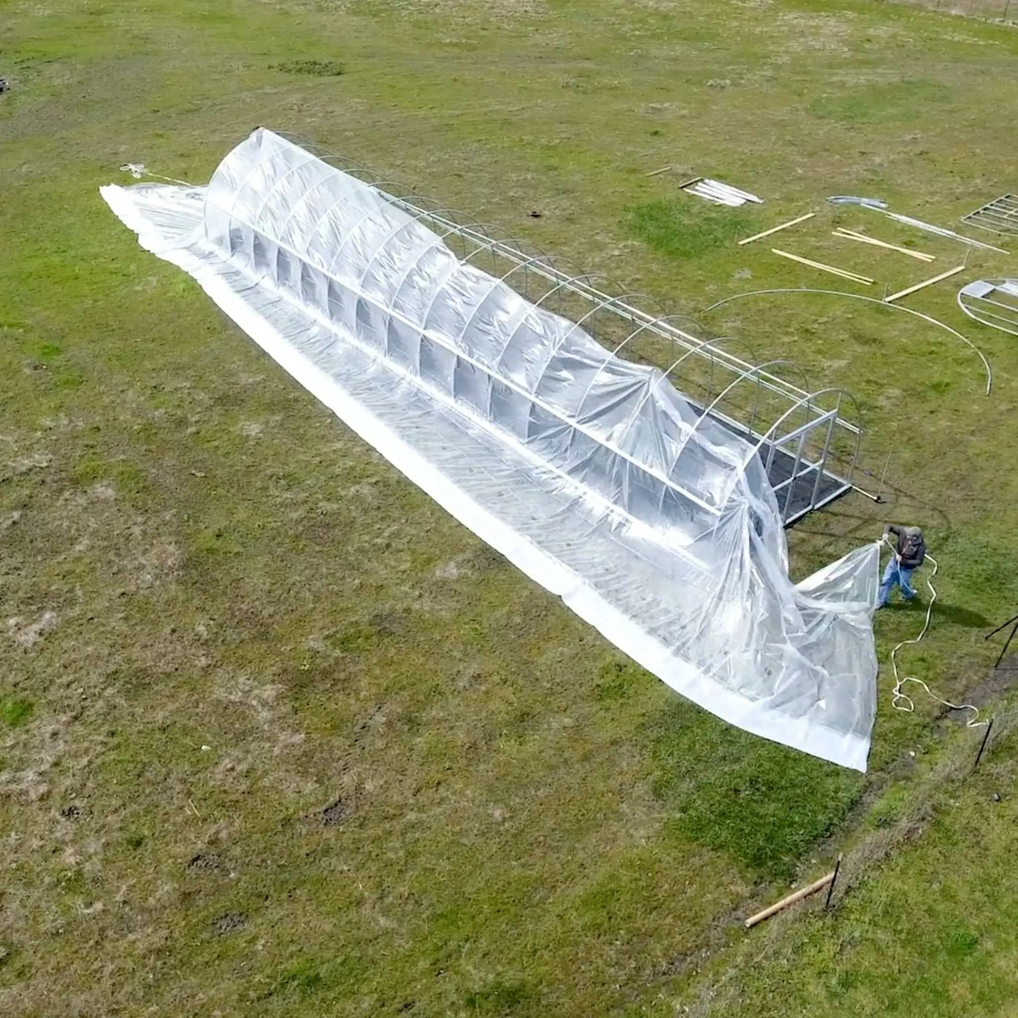 bootstrap-farmer-greenhouse-plastic-6-mil-clear-remnants-high-light-transmittanc image 3