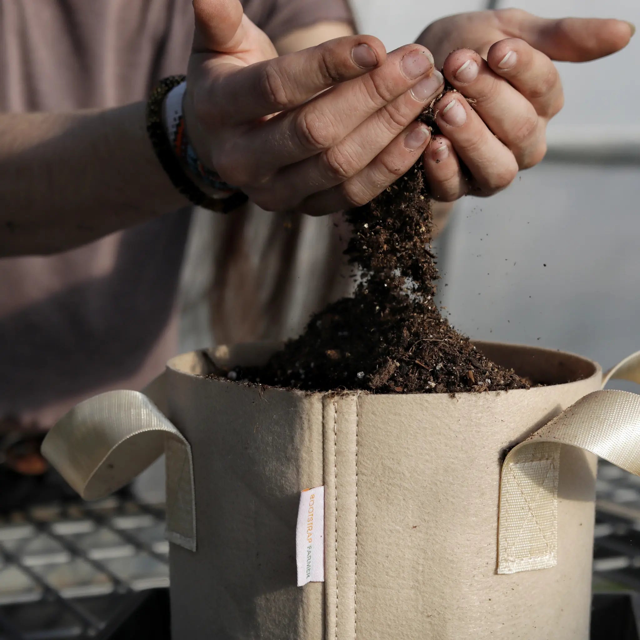 bootstrap-farmer-2-gal-grow-bag-tan-fabric-pot-for-indoor-outdoor image 3