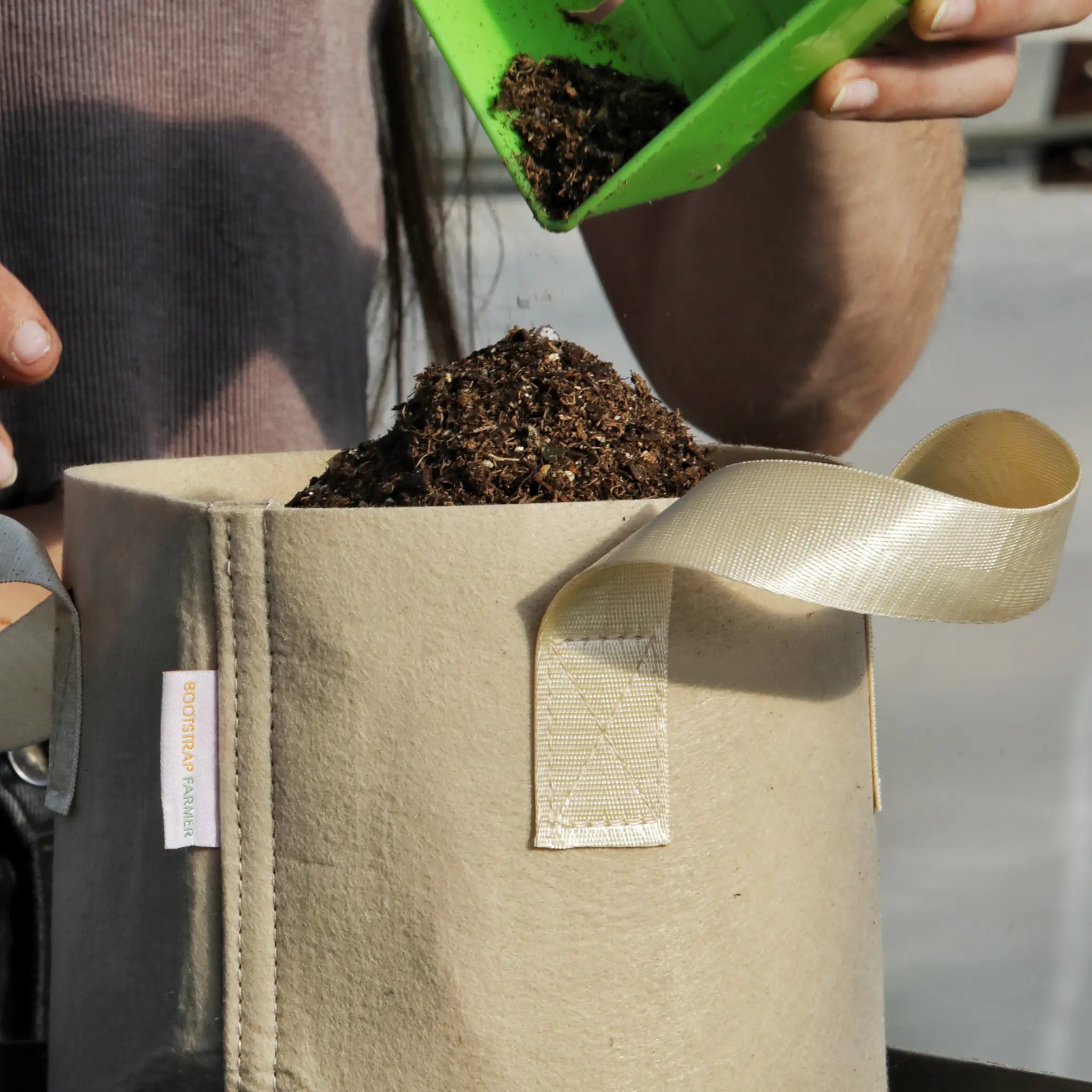 bootstrap-farmer-2-gal-grow-bag-tan-fabric-pot-for-indoor-outdoor image 5