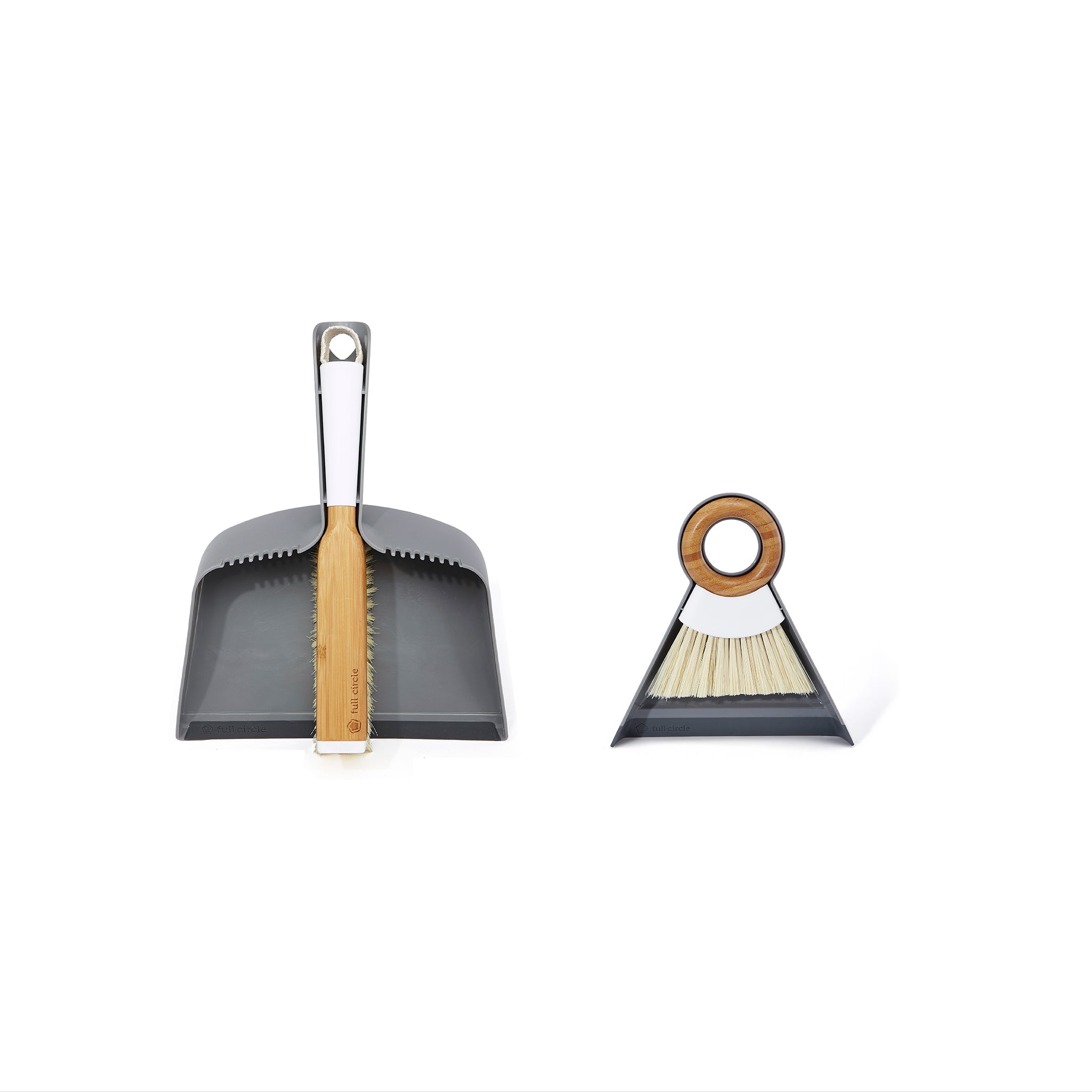 full-circle-mini-mighty-clean-team-bamboo-recycled-plastic-brush-set-for-straws- image 1