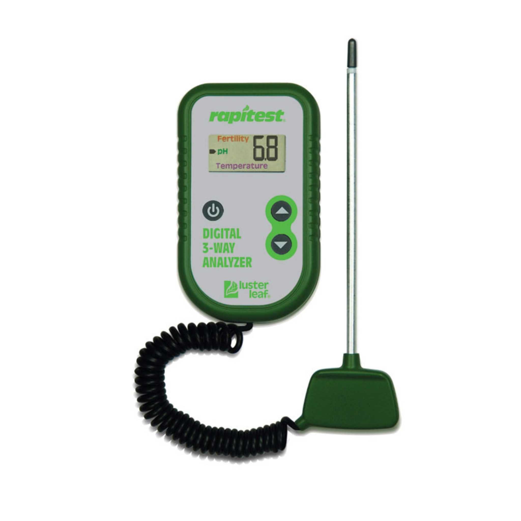 luster-leaf-rapitest-3-way-digital-analyzer-model-1836-for-soil-ph-fertility-and image 2
