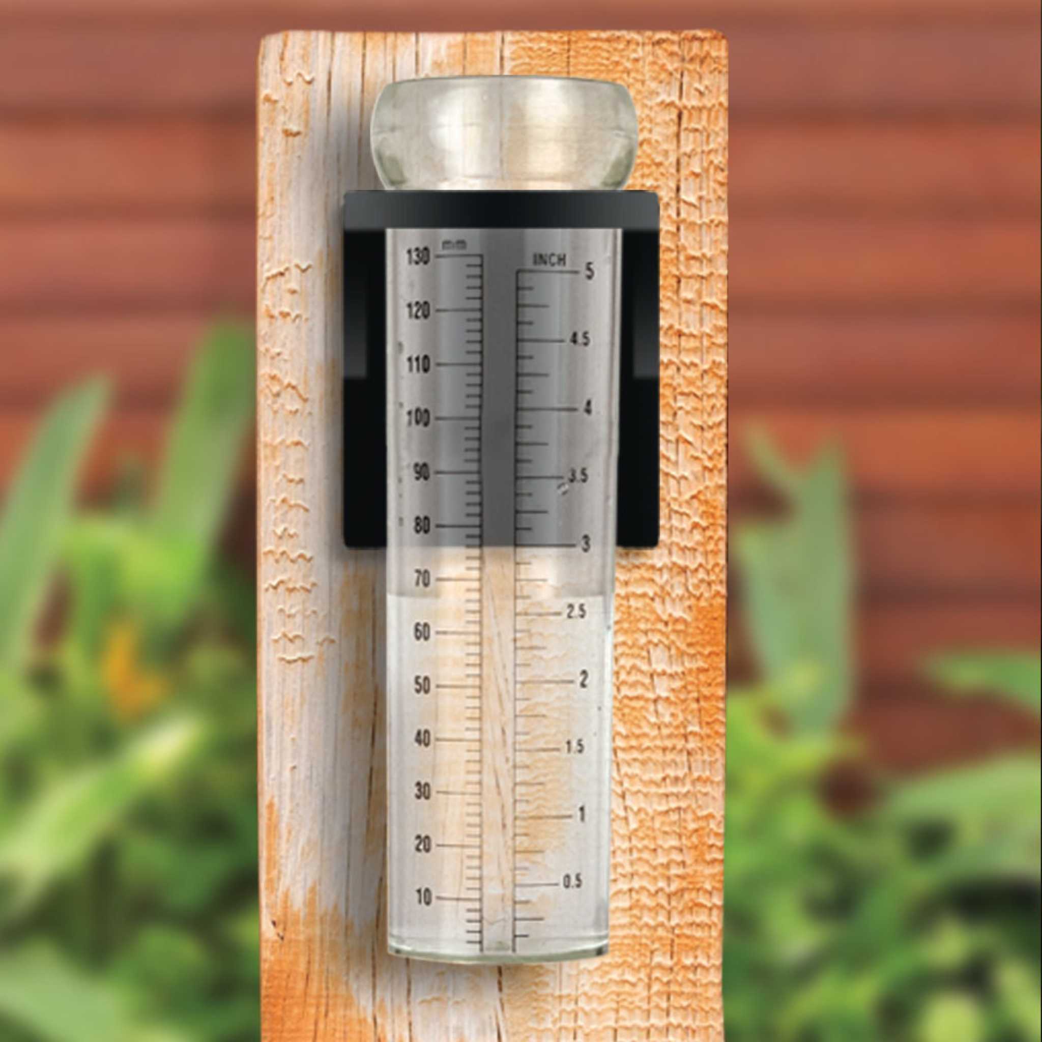 luster-leaf-rapitest-rain-gauge-with-bracket-1638-5-inch-capacity-clear-markings image 2