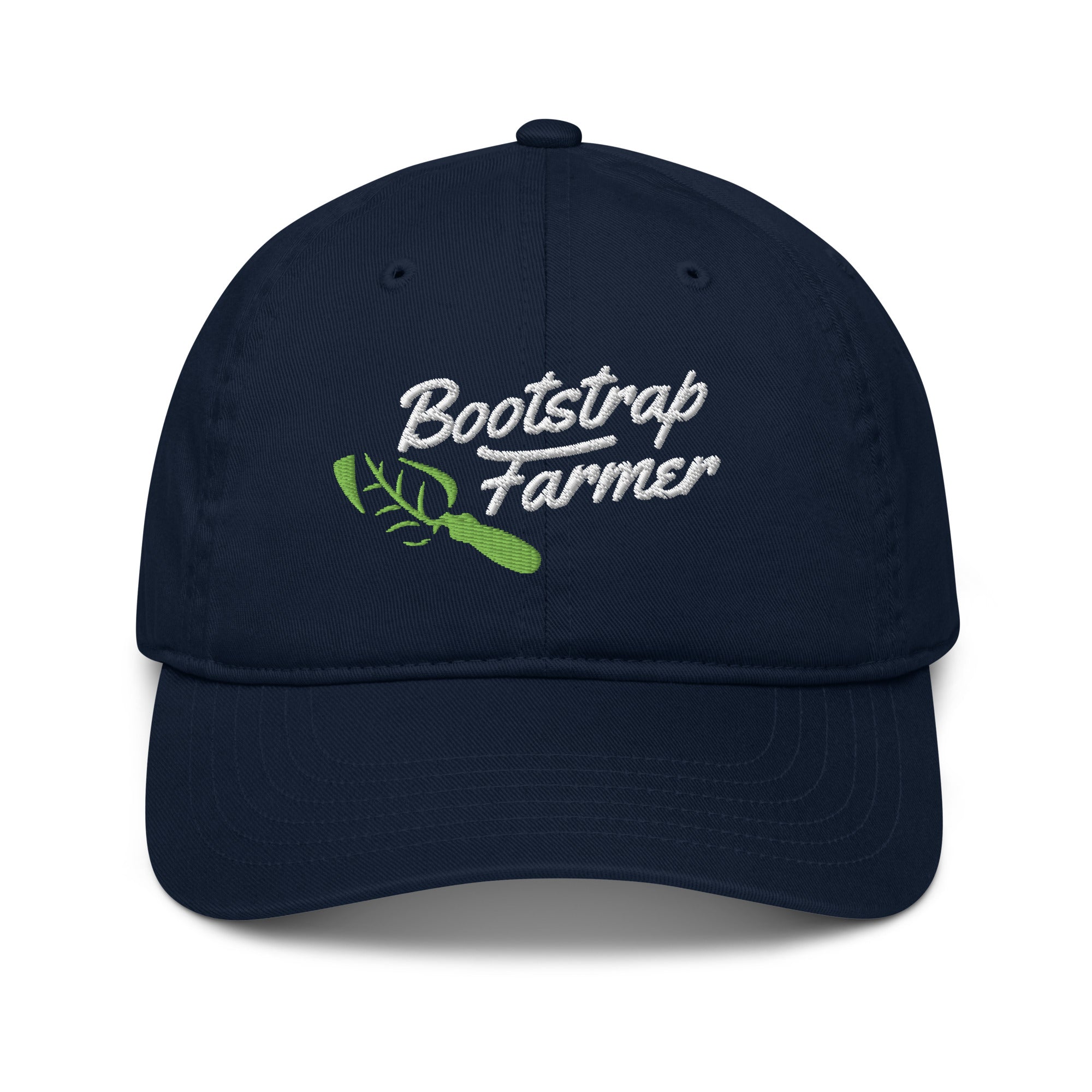 seed-savers-society-organic-embroidered-hat-bootstrap-farmer-100-organic-cotton image 4
