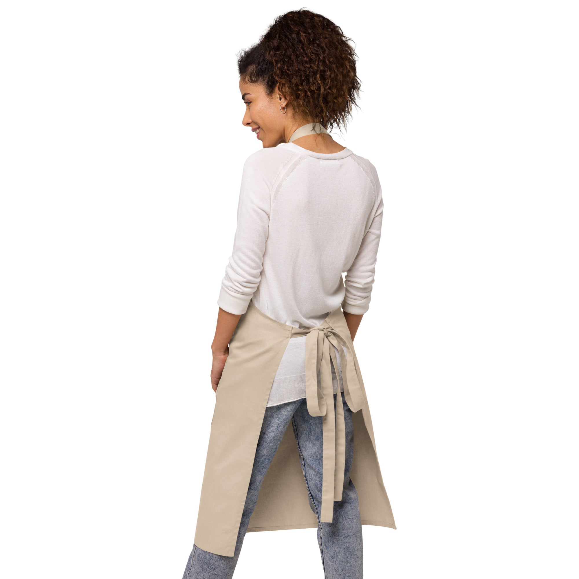 bootstrap-farmer-seed-savers-society-organic-cotton-apron-adjustable-with-pocket image 3
