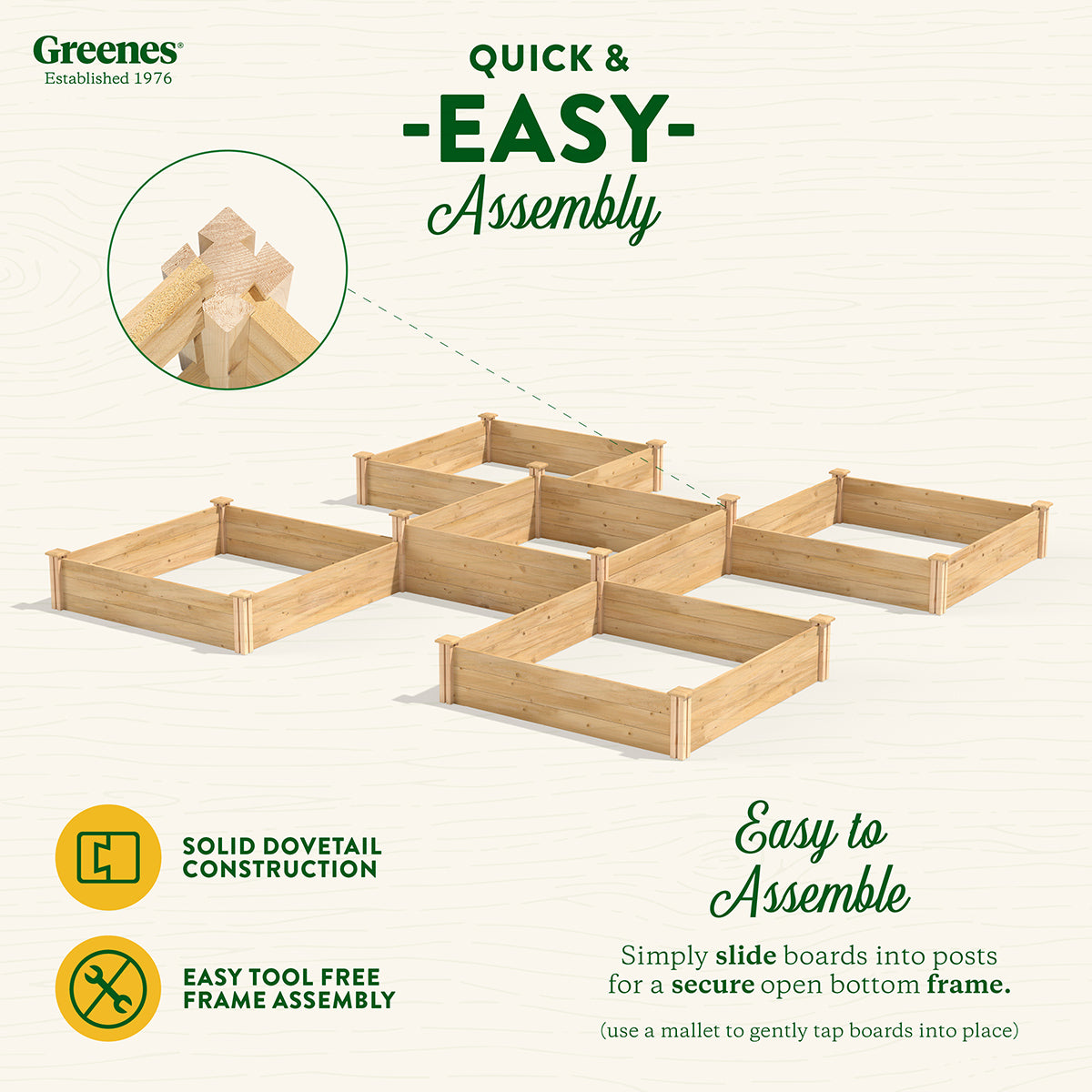 greenes-fence-rc12t8s64b-premium-cedar-raised-garden-bed-80-sq-ft-12-ft-x-12-ft- image 4