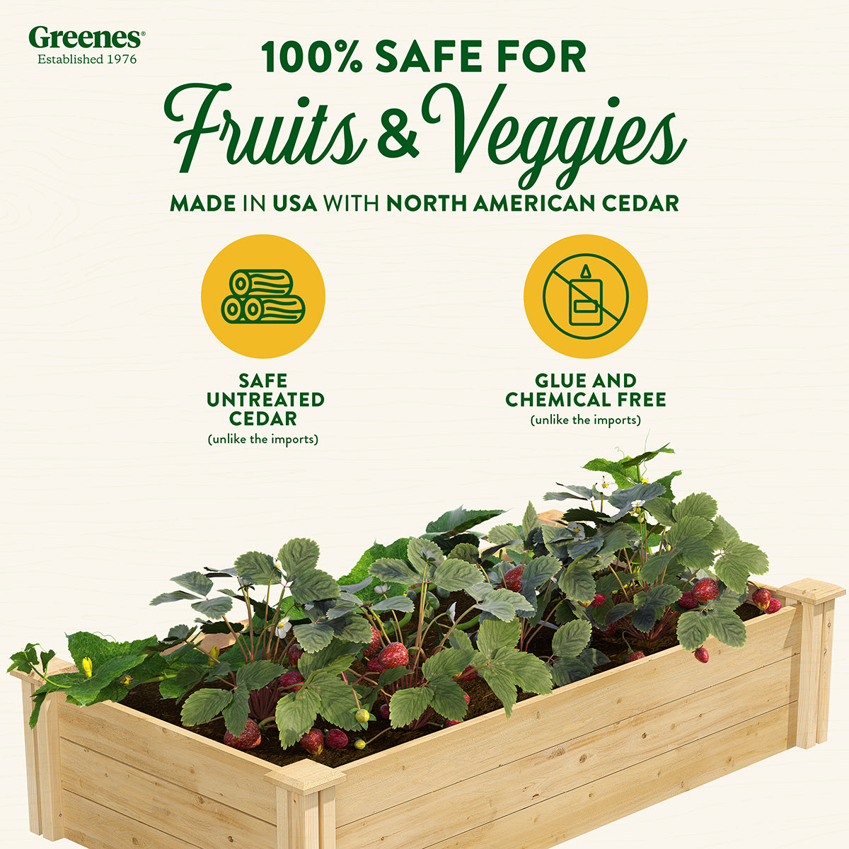greenes-fence-classic-cedar-raised-garden-bed-2-ft-x-4-ft-x-10-in-1-2-in-thick-r image 2