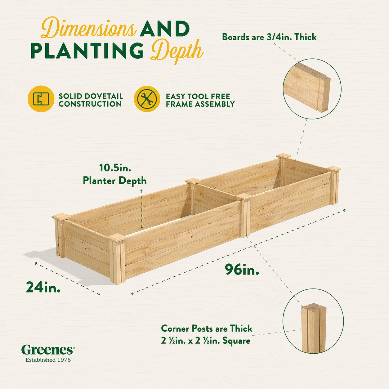 greenes-fence-premium-cedar-raised-garden-bed-2-ft-x-8-ft-x-10-5-in-rc24966t image 7