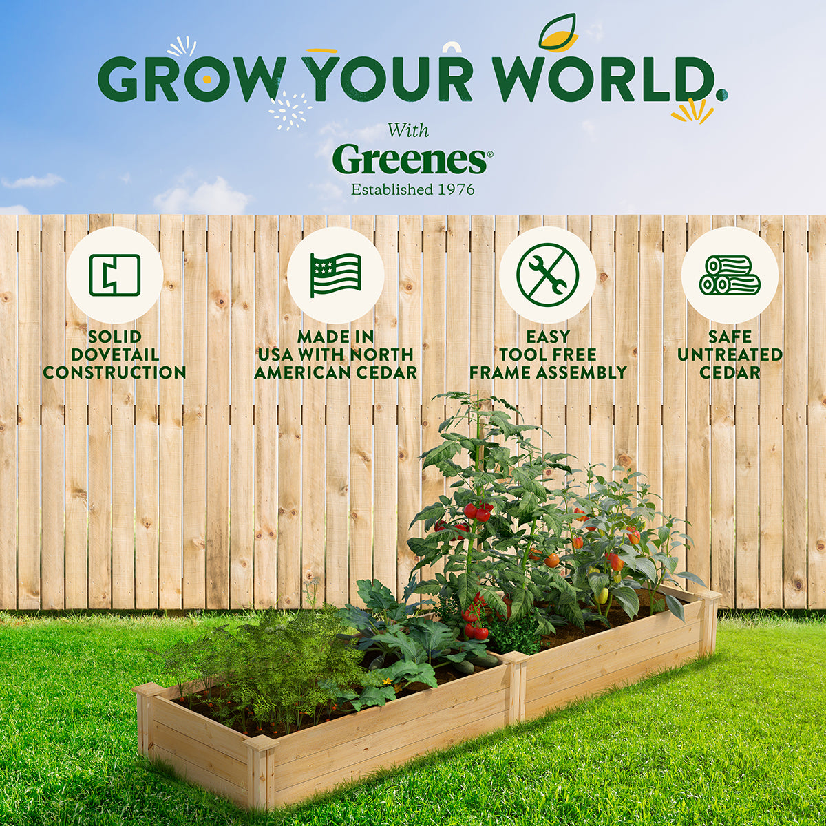 greenes-fence-premium-cedar-raised-garden-bed-2-ft-x-8-ft-x-10-5-in-rc24966t image 8