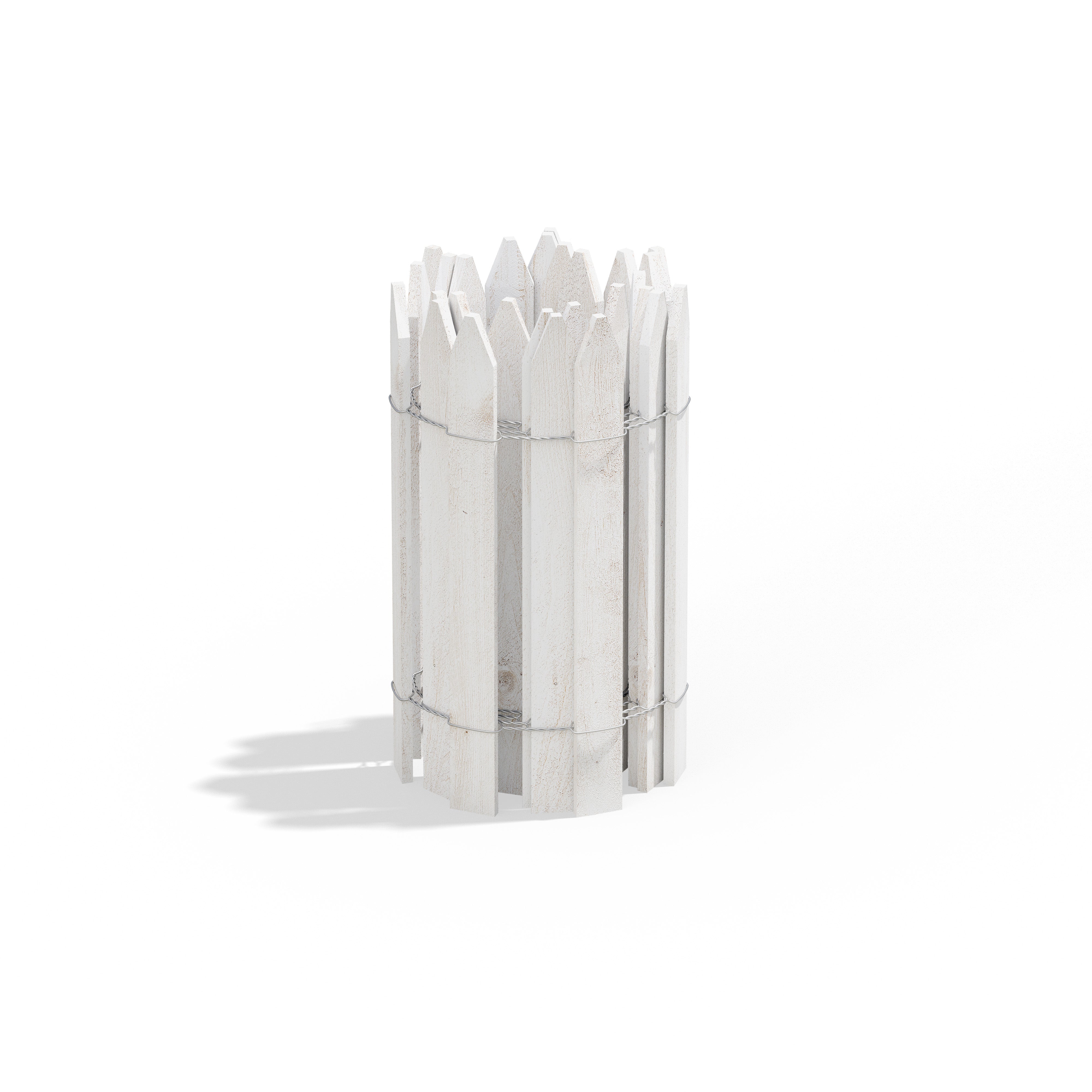 greenes-fence-cedar-wooden-garden-picket-fence-8-ft-x-16-in-natural-or-white-rc2 image 3