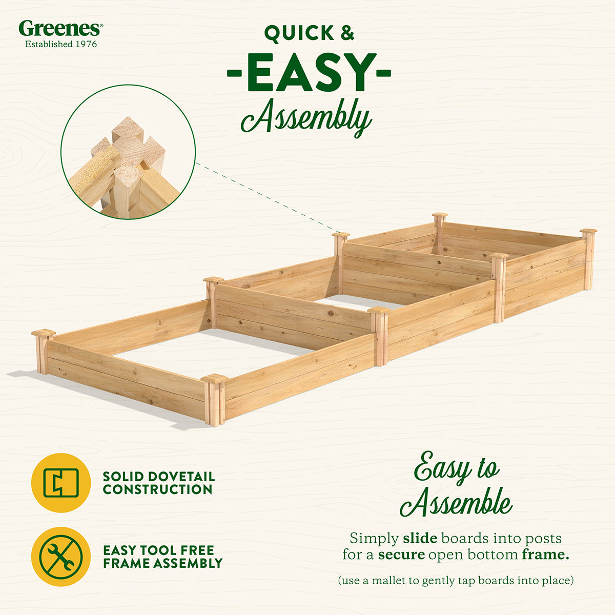 greenes-fence-premium-cedar-raised-garden-bed-3-tiered-4-ft-x-12-ft-3-4-in-thick image 4