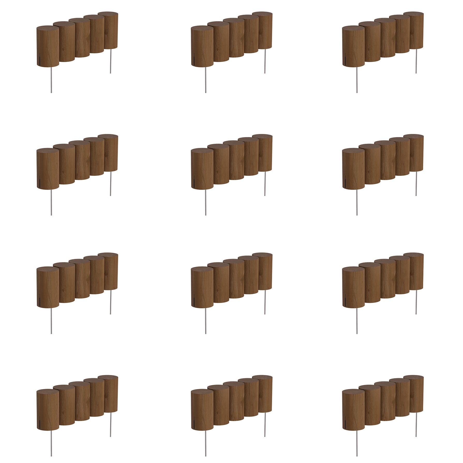 greenes-fence-wooden-full-log-lawn-edging-15-in-x-5-in-rc34b image 2