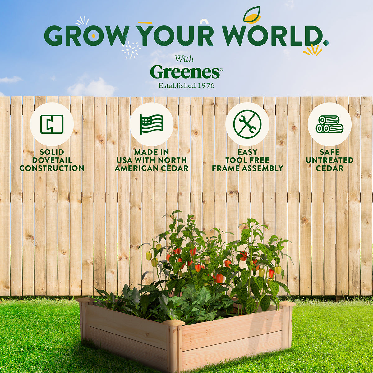 greenes-fence-premium-cedar-raised-garden-bed-3-ft-x-3-ft-x-11-in-rc363612p image 8