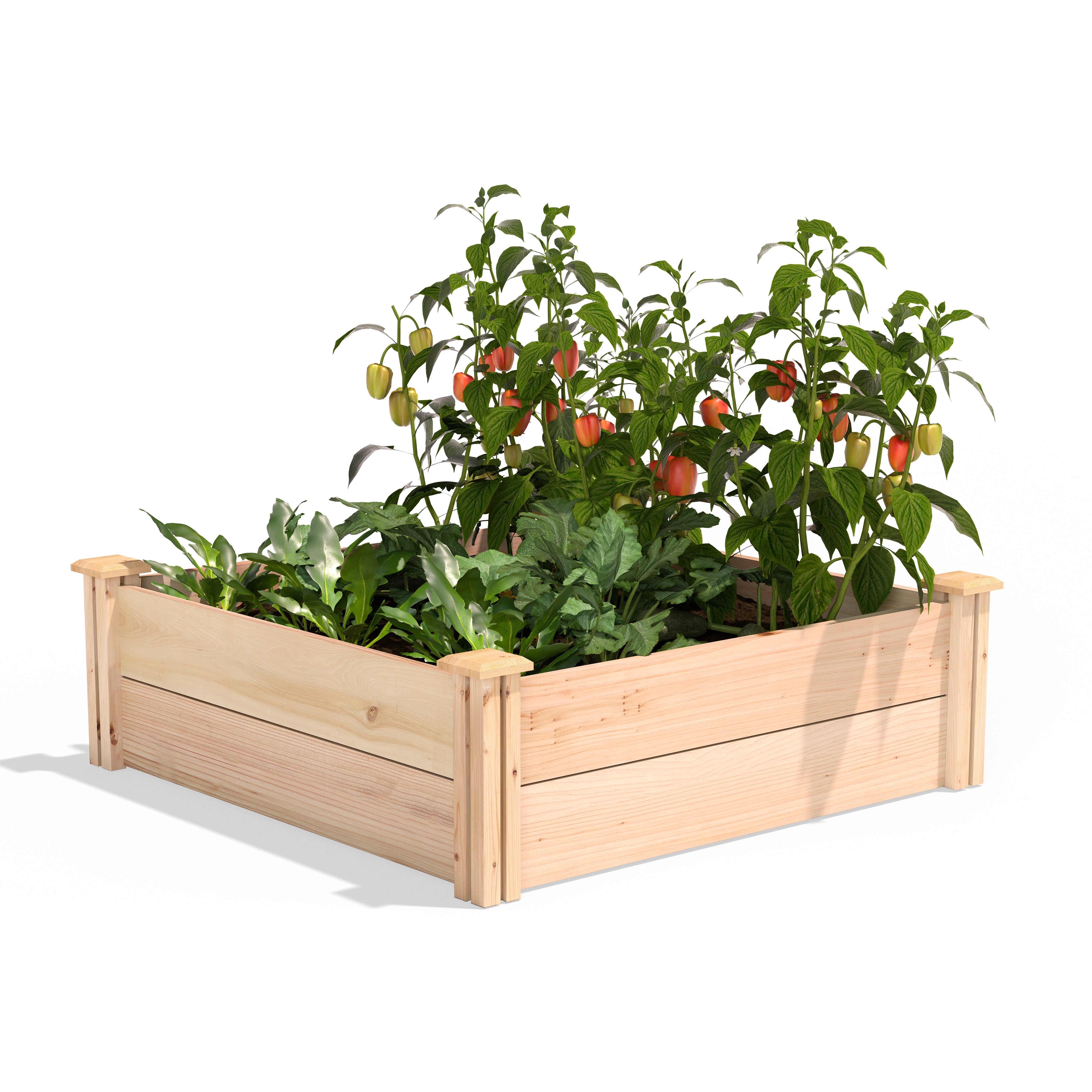 greenes-fence-premium-cedar-raised-garden-bed-3-ft-x-3-ft-x-11-in-rc363612p image 1