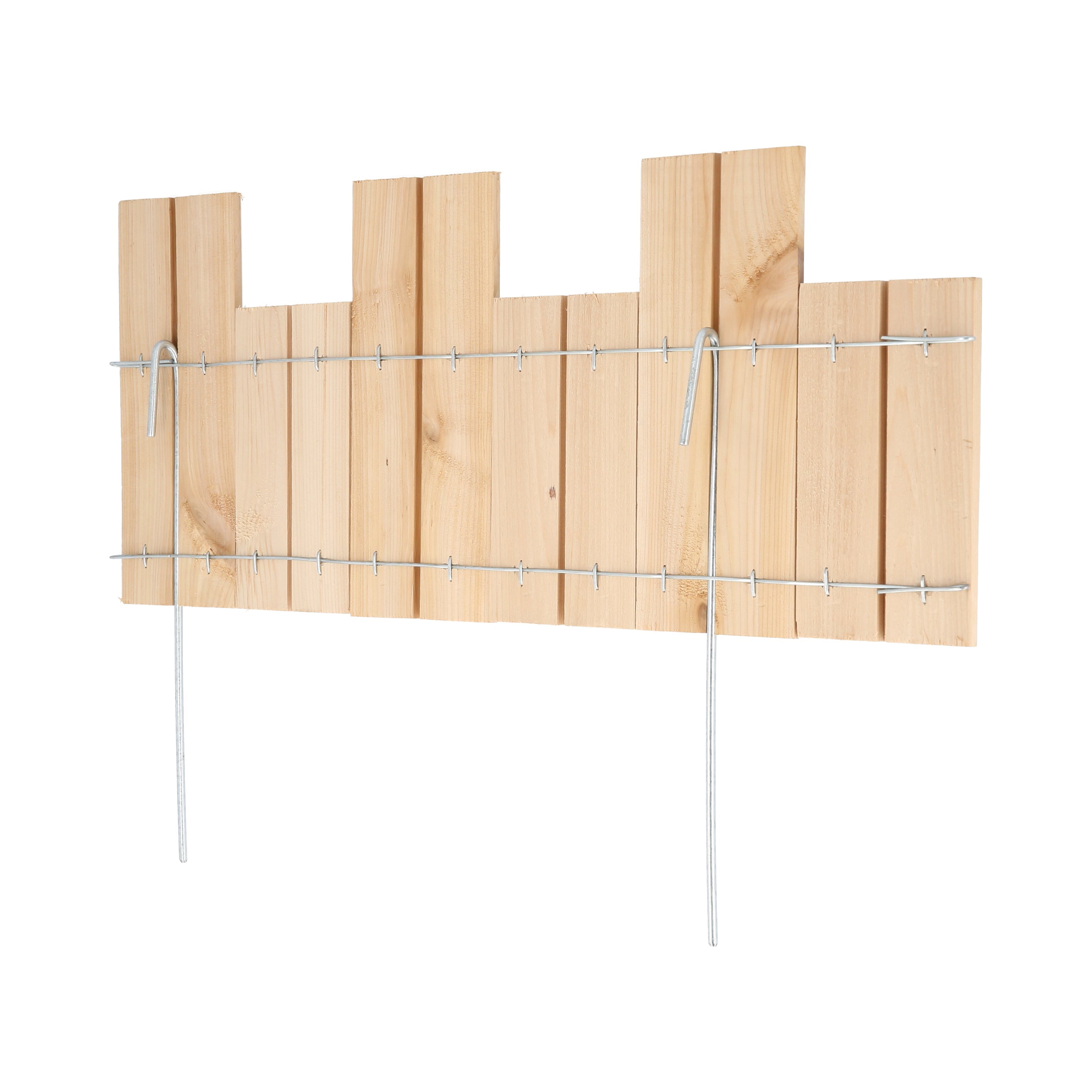greenes-fence-cedar-wood-landscape-edging-18-in-w-x-5-7-in-h-x-3-4-in-d-12-pack- image 6