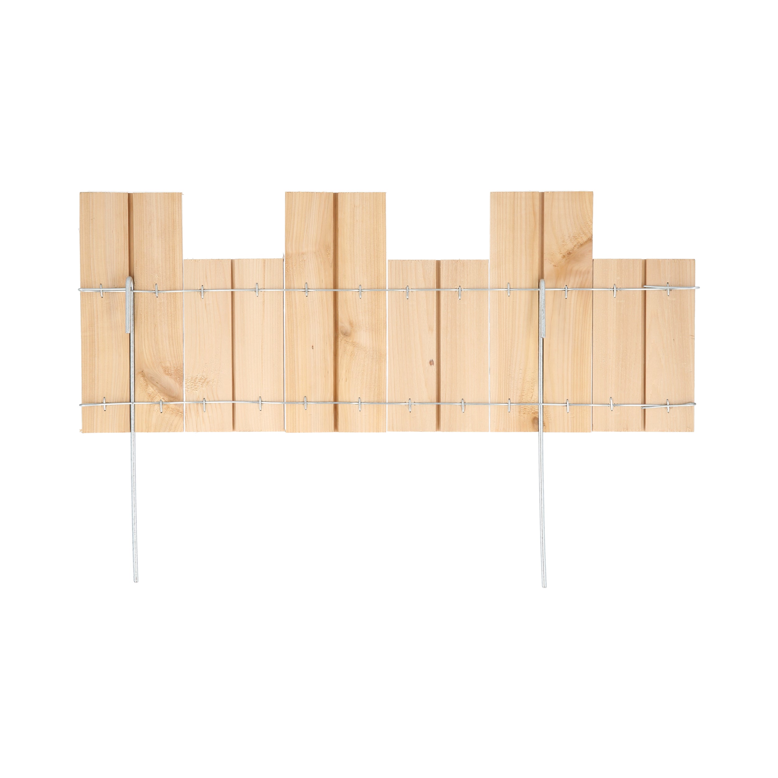 greenes-fence-cedar-wood-landscape-edging-18-in-w-x-5-7-in-h-x-3-4-in-d-12-pack- image 5