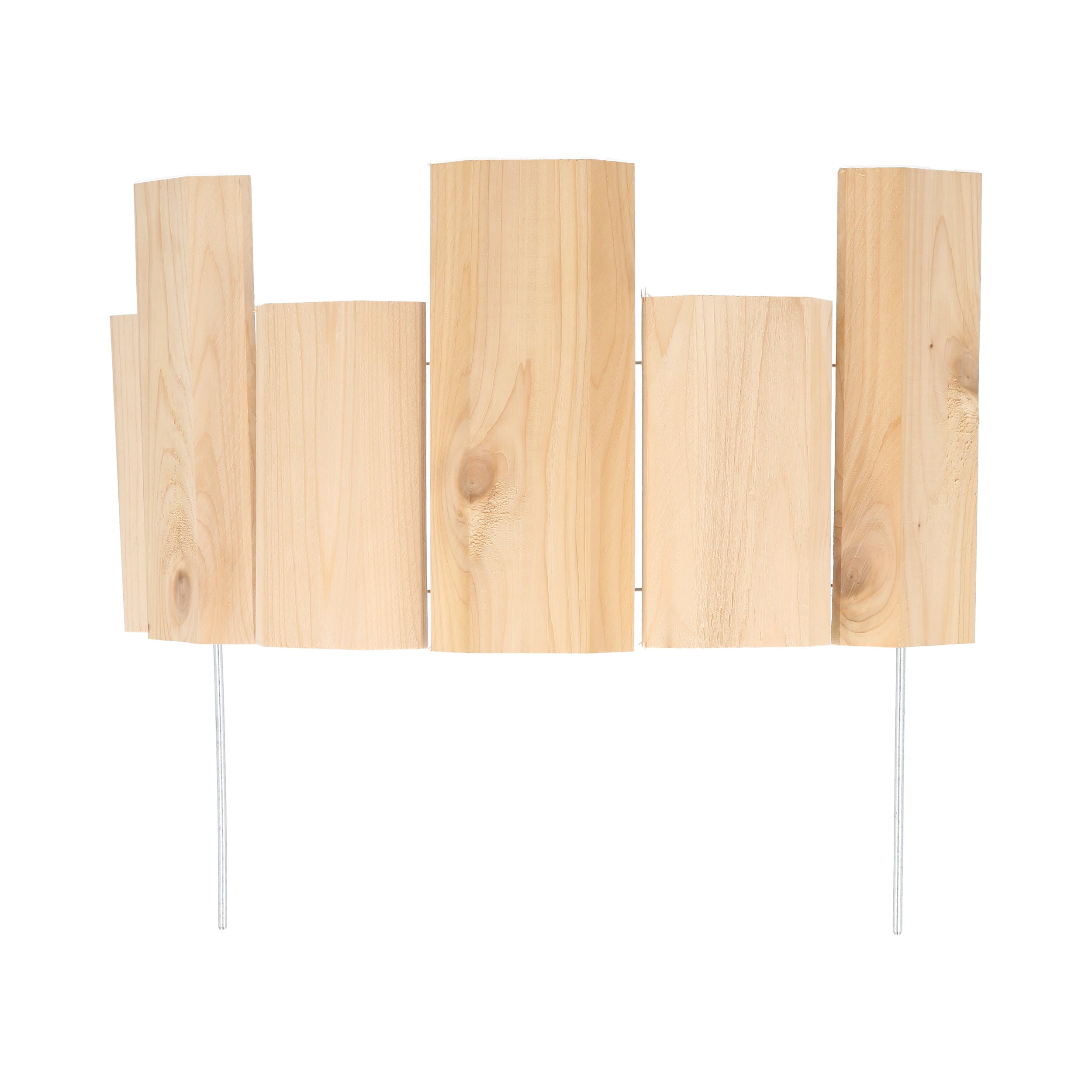 greenes-fence-cedar-wood-landscape-edging-18-in-w-x-5-7-in-h-x-3-4-in-d-12-pack- image 4